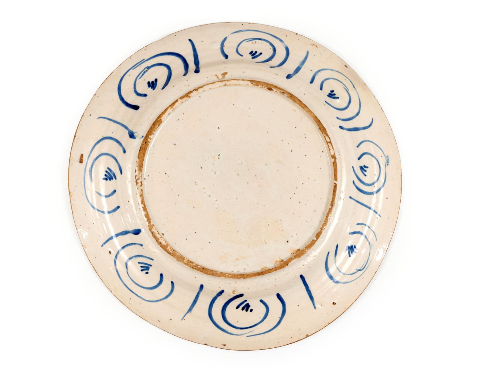 Prato de aparato Paisagem com Fidalgo de facies achinezada "Pré-Aranhões", Lisboa" , 1635 – 1650