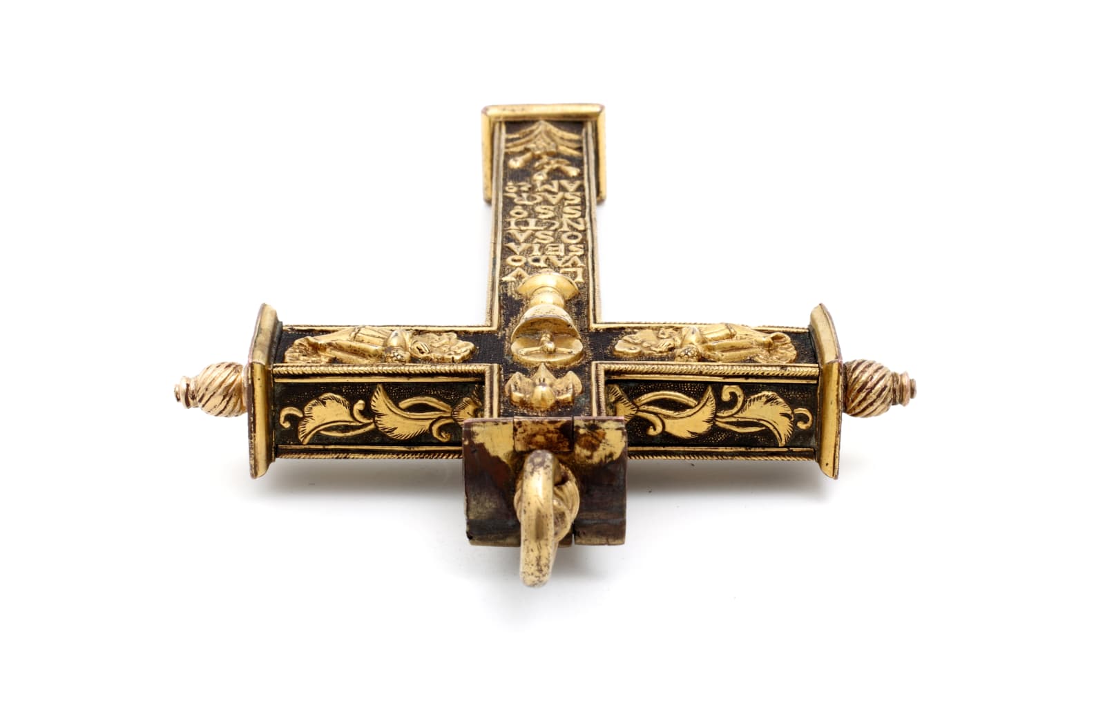 Cruz-Relicário Namban, Japão, período Momoyama (1573 - 1603), finais séc. XVI - inícios séc. XVII