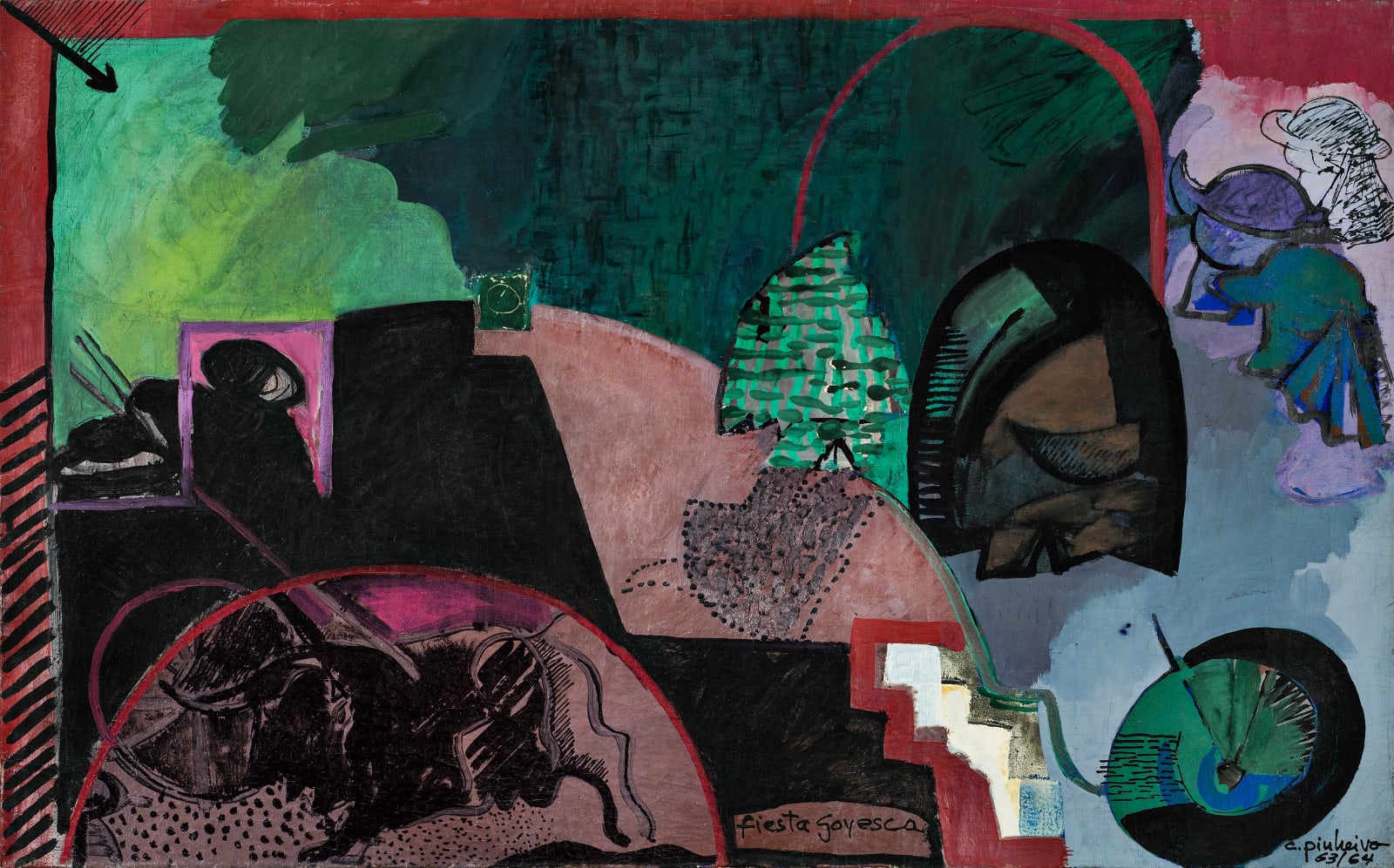 Costa Pinheiro, Fiesta Goiesca, 1963/64