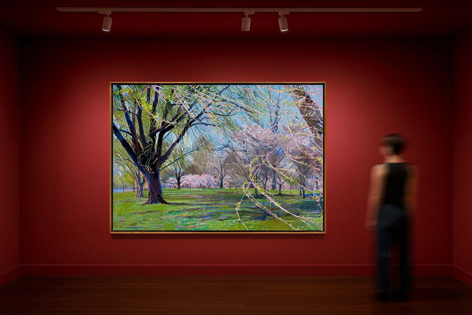 Mizue Sawano (Japan), Puff of the Spring Breeze (Washington D.C)