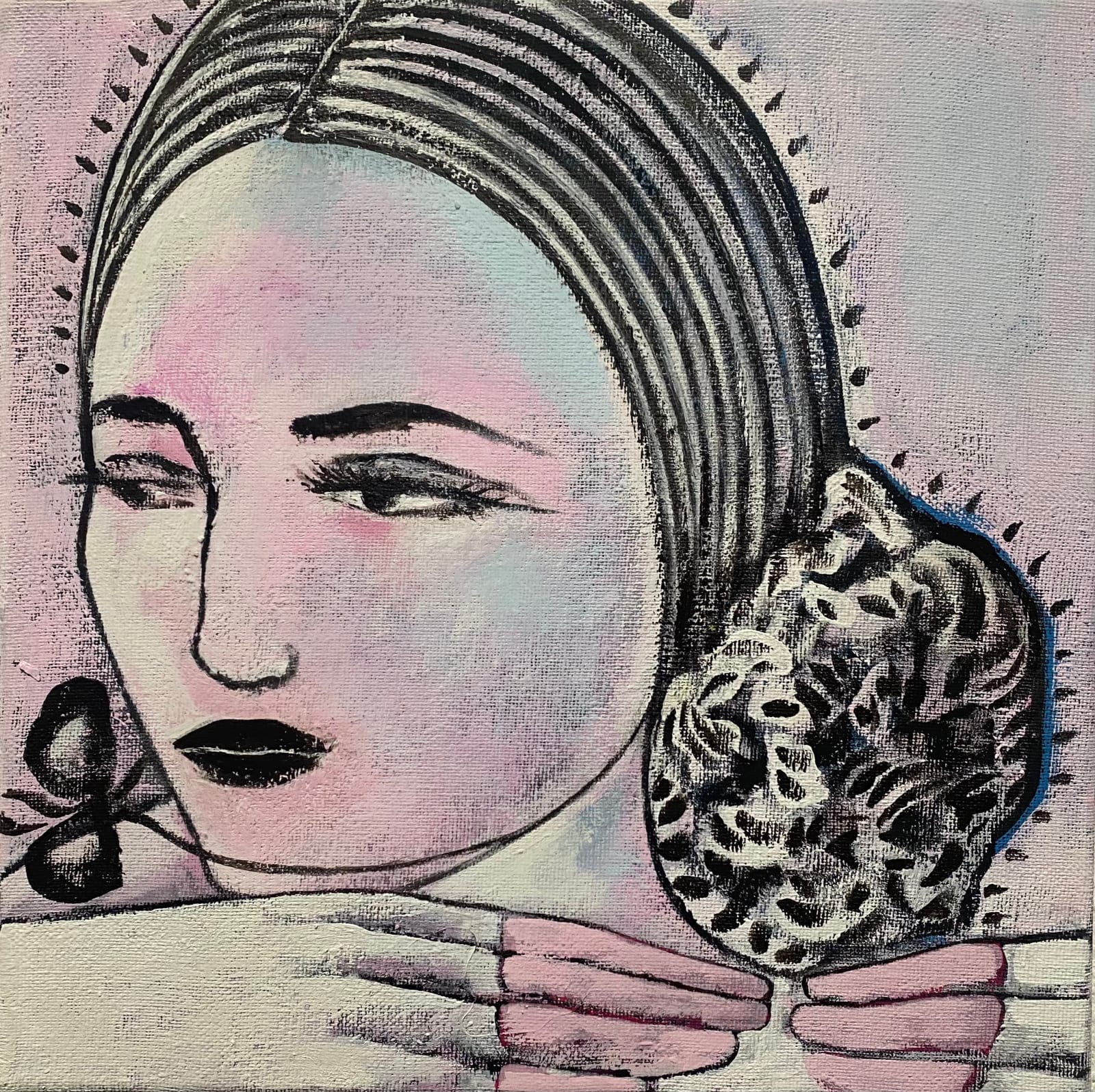 Sofia Cacciapaglia (Italy), Gaze: Pink and Blue, 2023