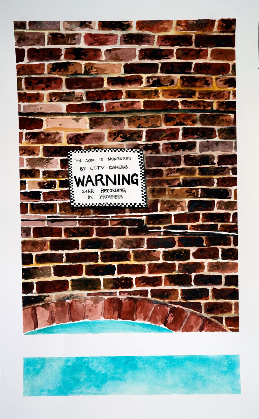 Phoebe Boswell (Kenya/UK), Notes on a Lockdown: Warning, 2021