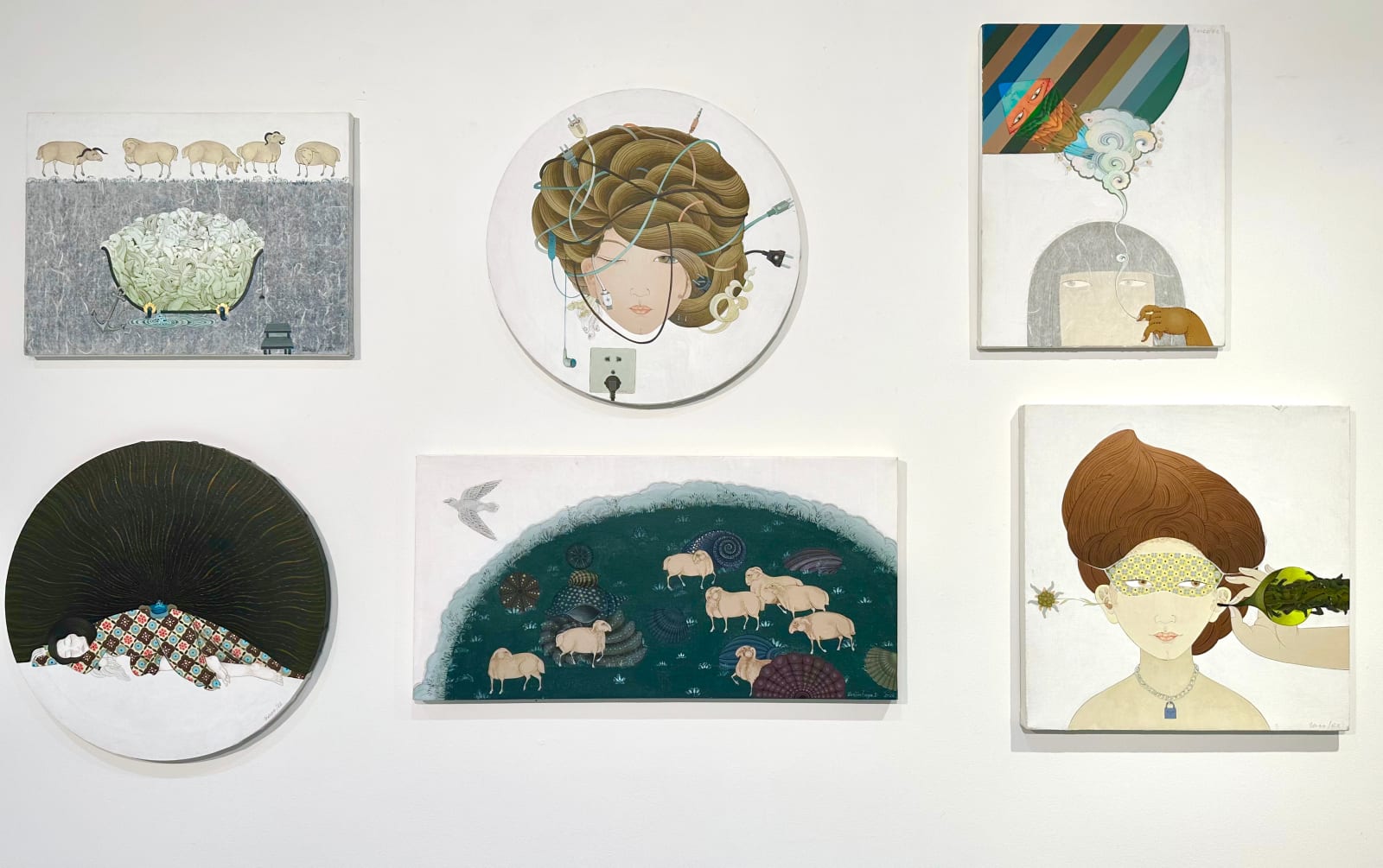 Uuriintuya Dagvasambuu (Mongolia), Uuree Installation , 2022