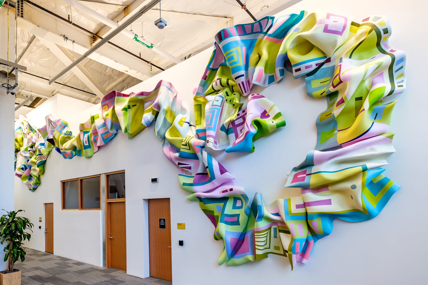 Marela Zacarias, The Spiral, FB AIR Commission , 2018