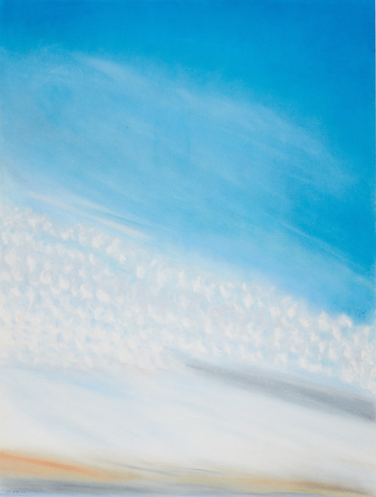 Bilgé (Turkey/US), Sky Pastel (blue), 1975