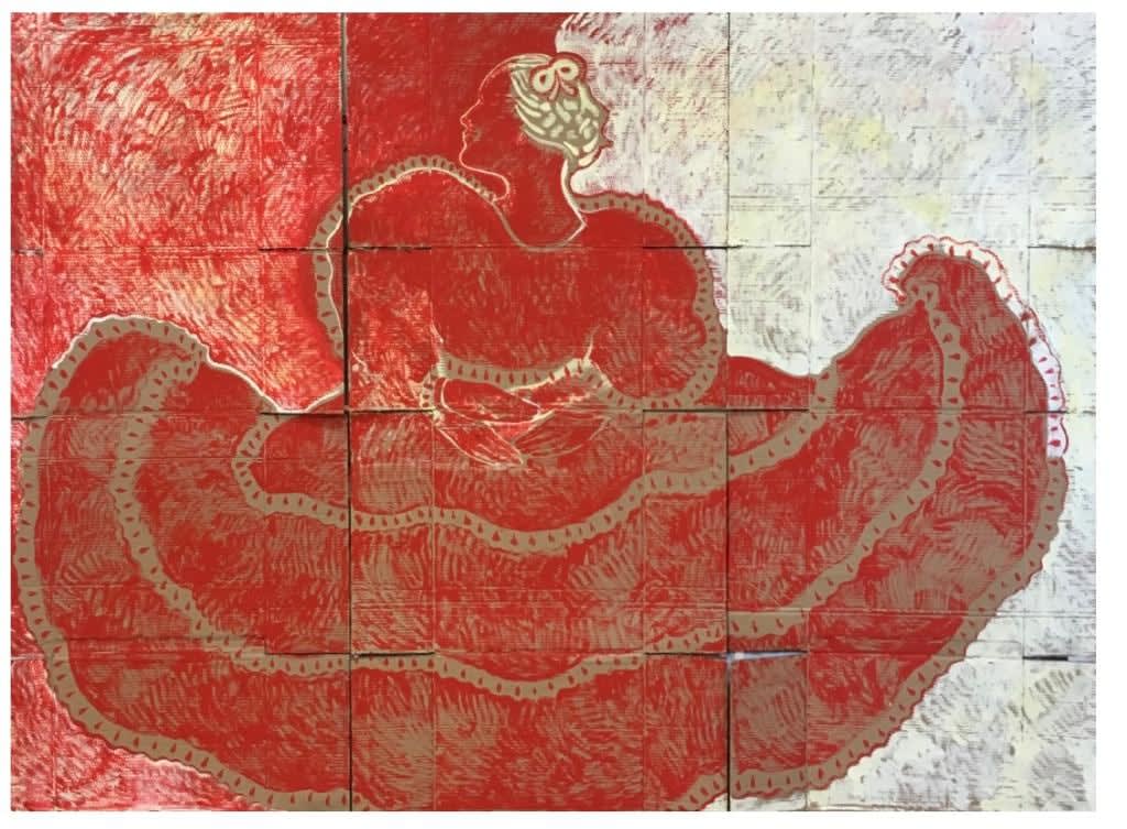 Sofia Cacciapaglia (Italy), Figure Red , 2023
