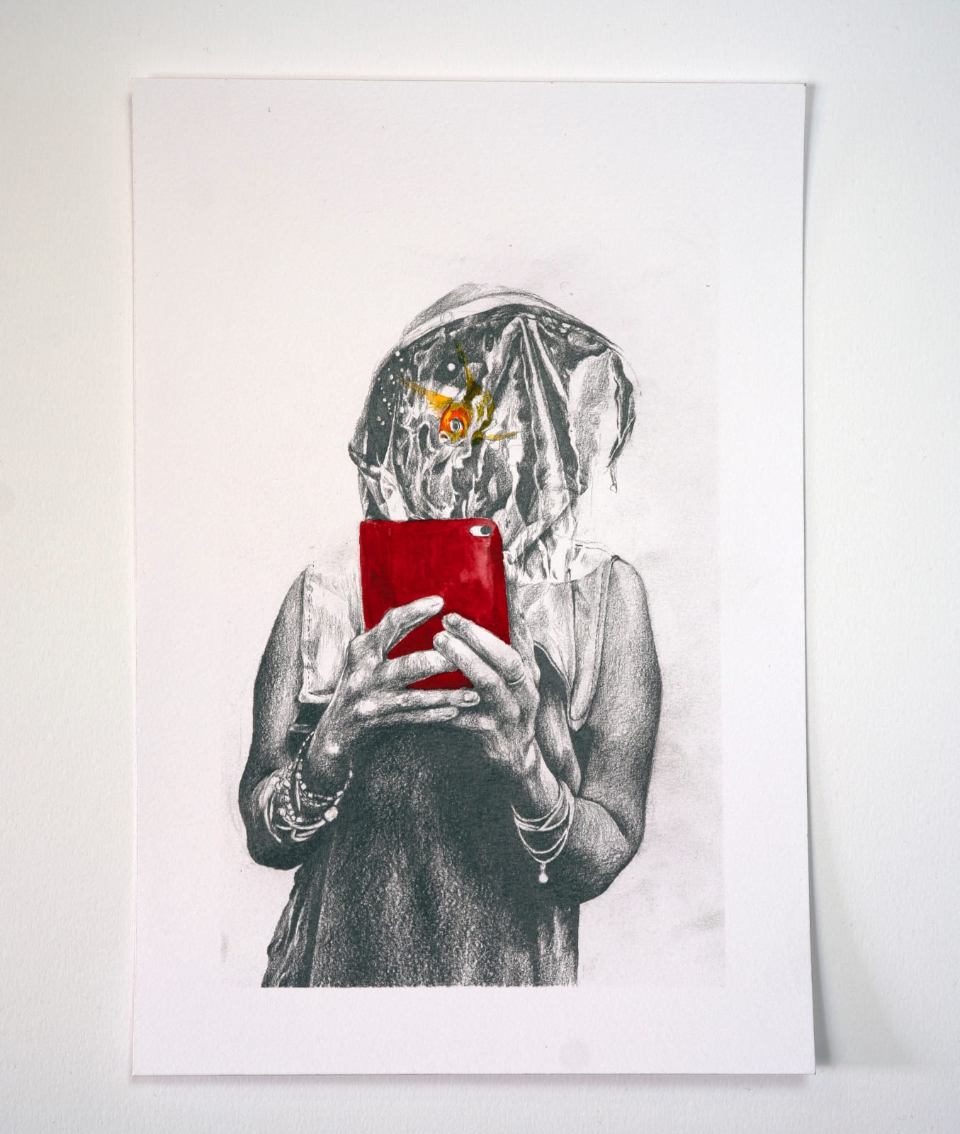 Phoebe Boswell (Kenya/UK), Notes on a Lockdown: PPE [The Goldfish], 2021
