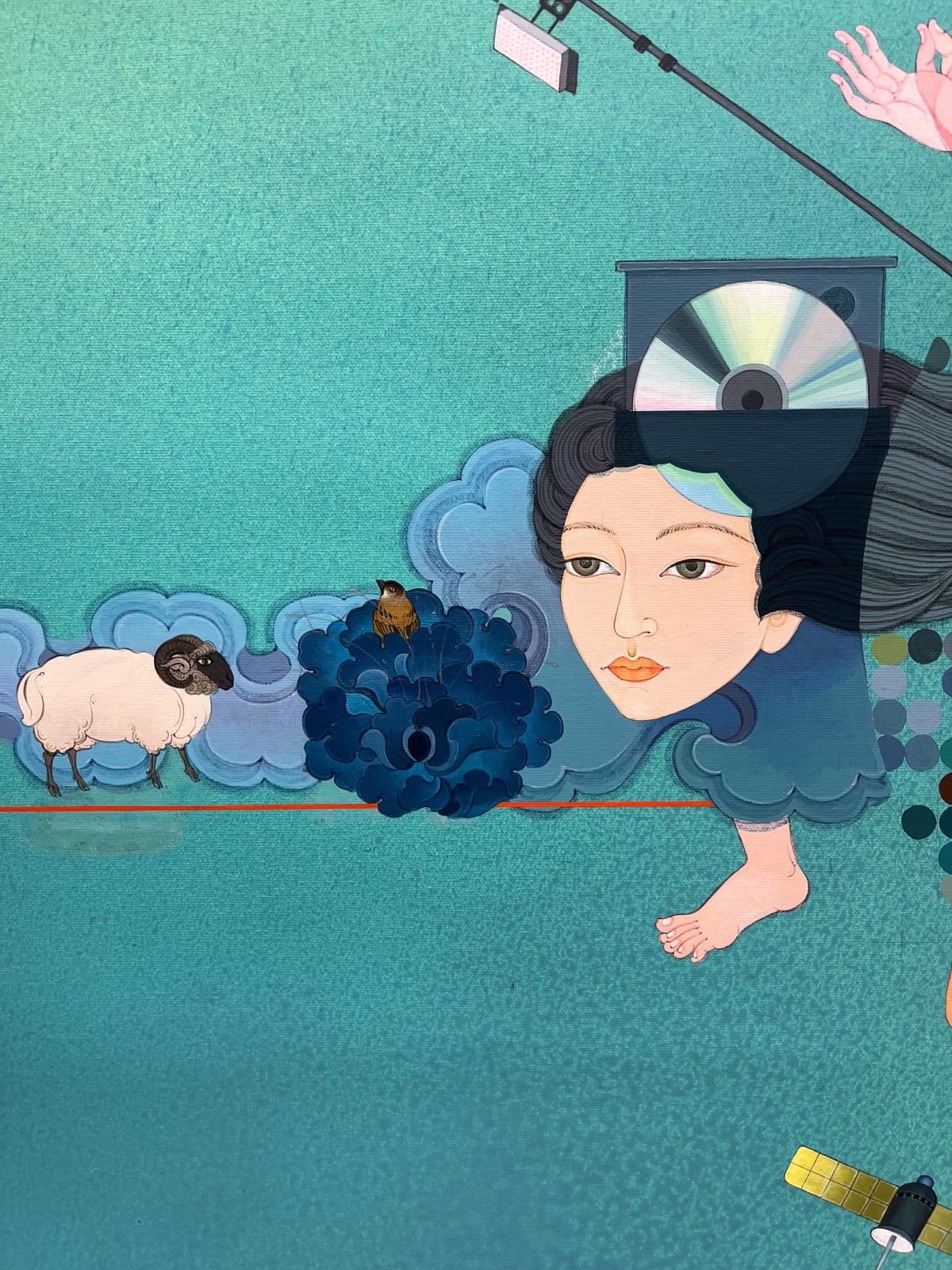 Uuriintuya Dagvasambuu (Mongolia), Woman in Ulaanbaatar: Synesthetic Experience, 2025