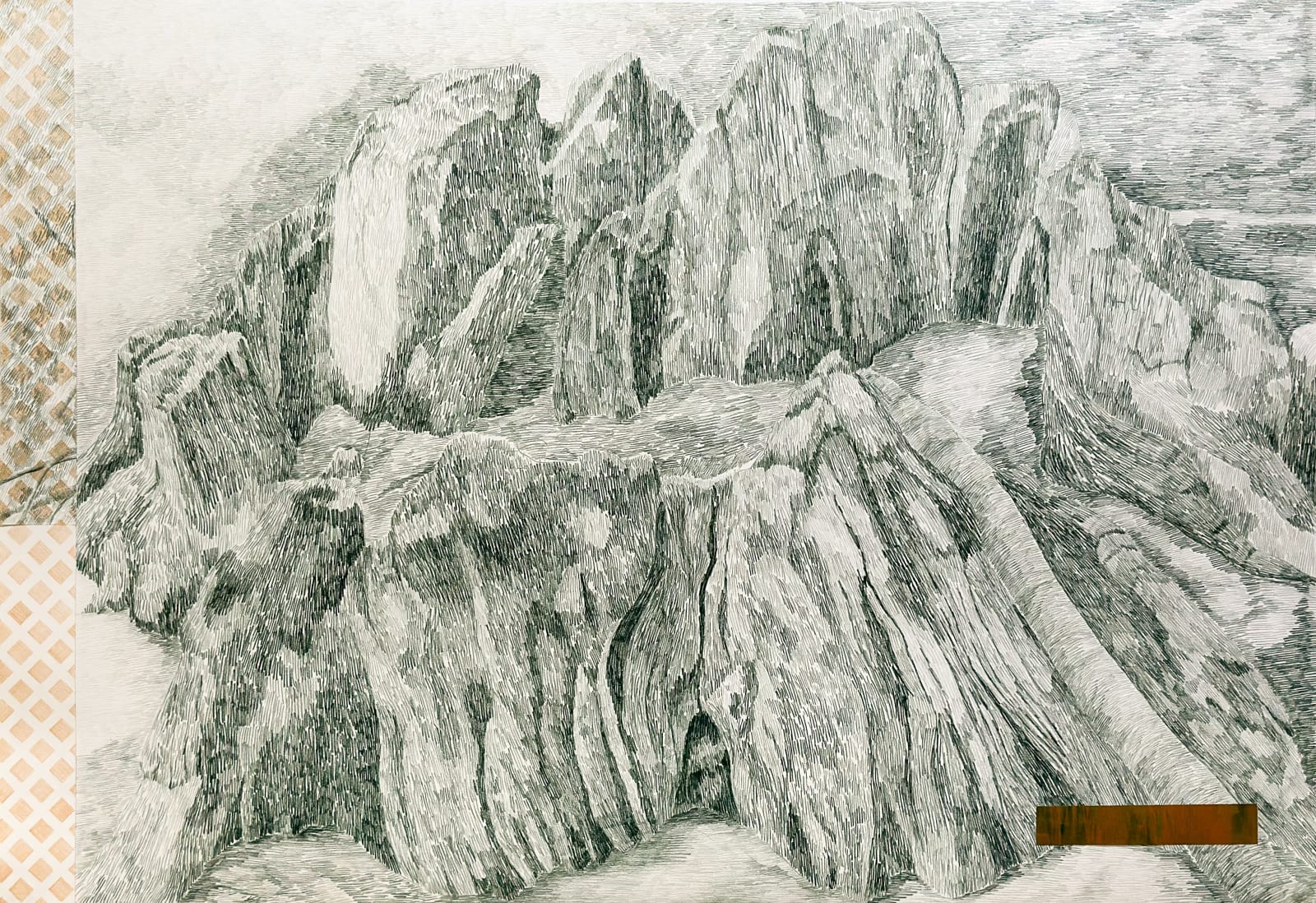 Gabriela Albergaria (Portugal/Belgium), Landscape in Repair, Nurse log at Forêt de Soignes #1, 2025
