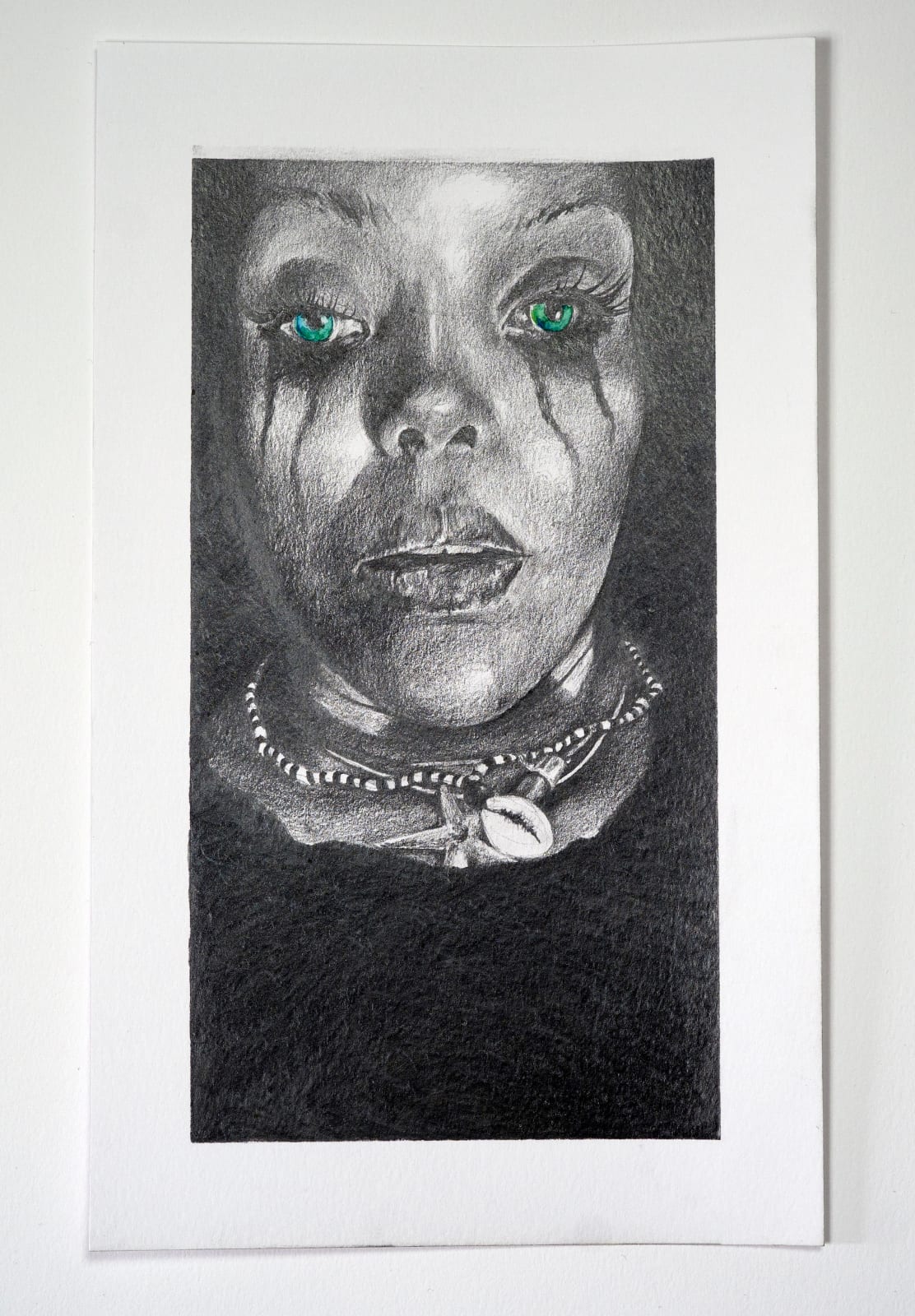 Phoebe Boswell (Kenya/UK), Notes on a Lockdown: A Filter for Recognisable Grief (after cute crybaby by sasha_soul_art), 2021