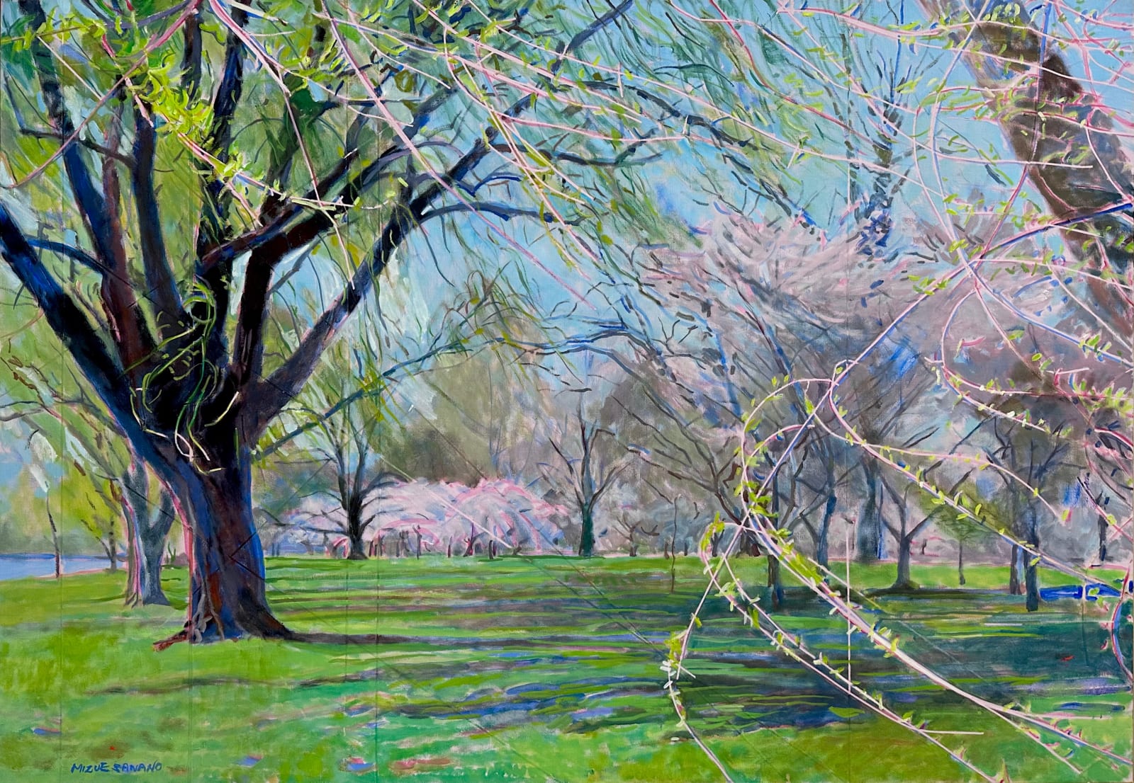 Mizue Sawano (Japan), Puff of the Spring Breeze (Washington D.C)