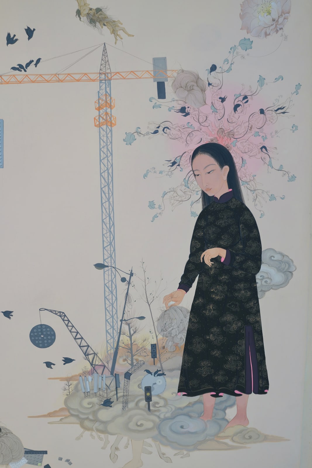 Uuriintuya Dagvasambuu, Continuation of Un-catchable Fate, 2018