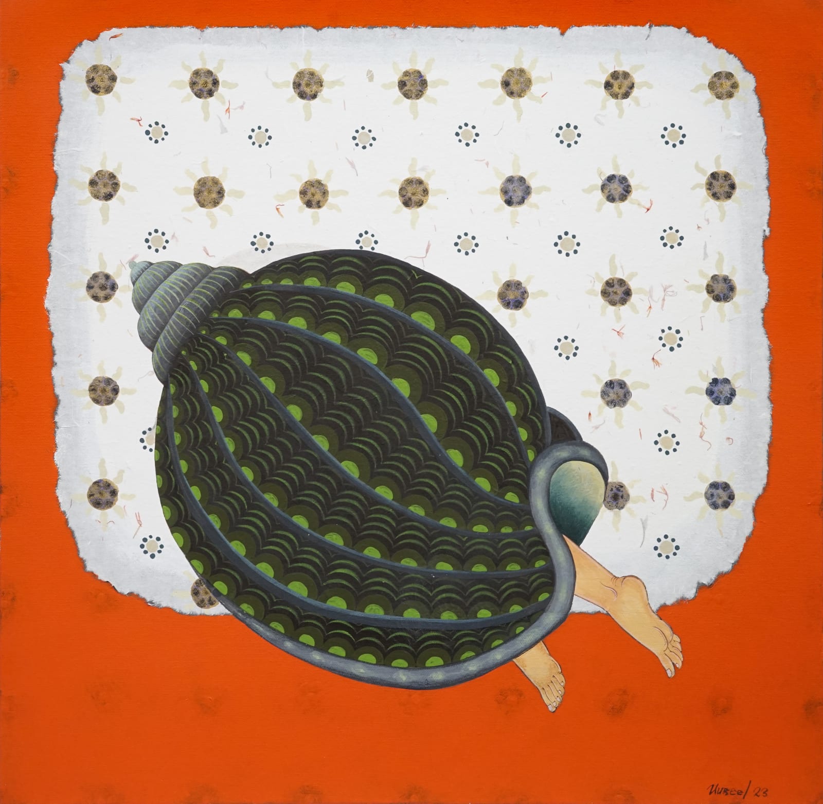 Uuriintuya Dagvasambuu (Mongolia), Vignette: Snail 3, 2023