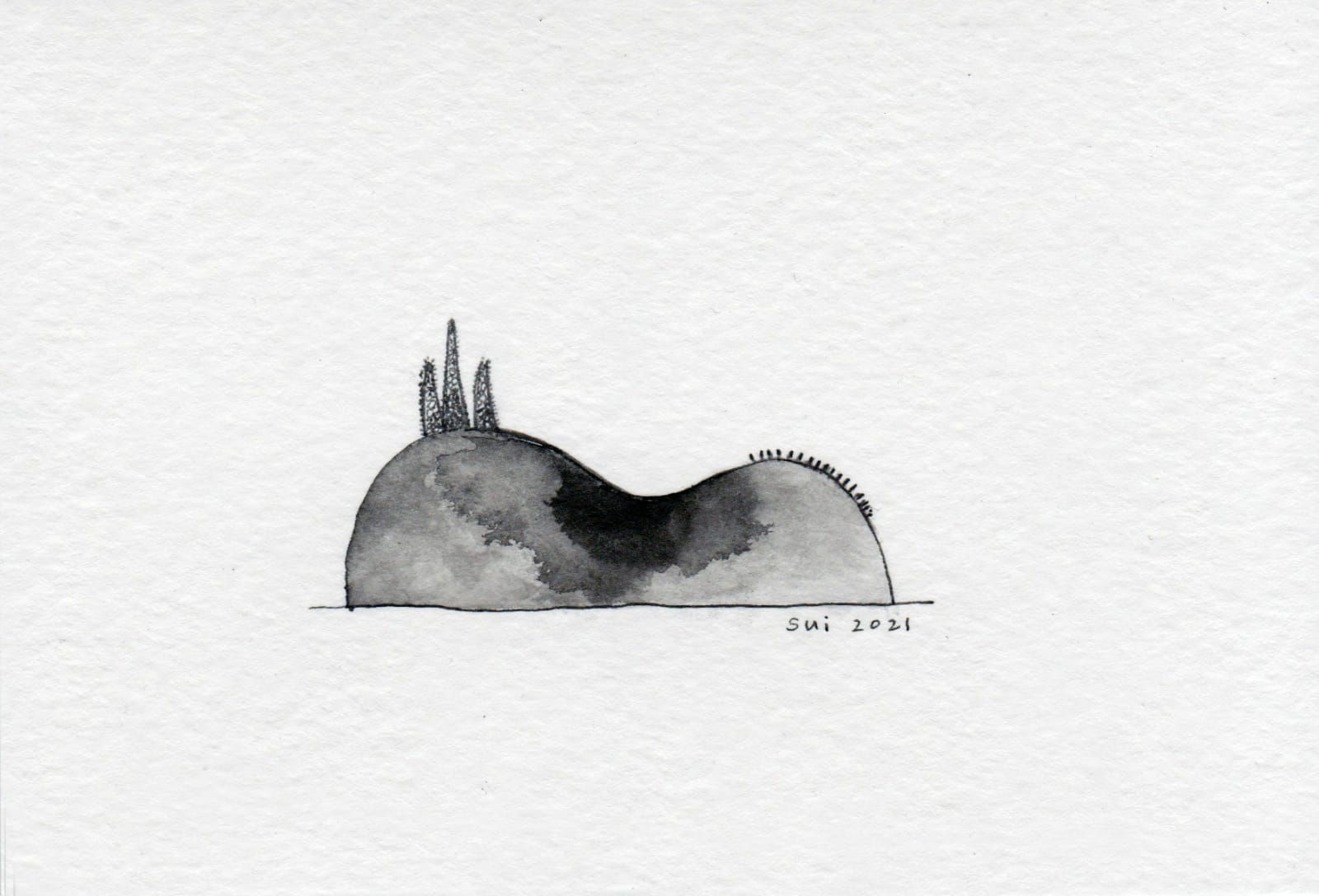 Sui Park (Korea/US), Drawing 1, 2021