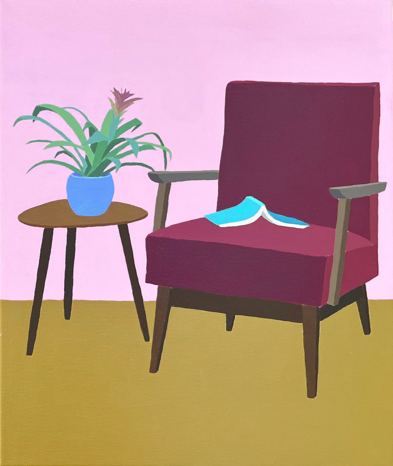 Zsofia Schweger (Hungary/UK), Quotidian Scenes: Be Right Back (Making Some Tea, Perhaps), 2022