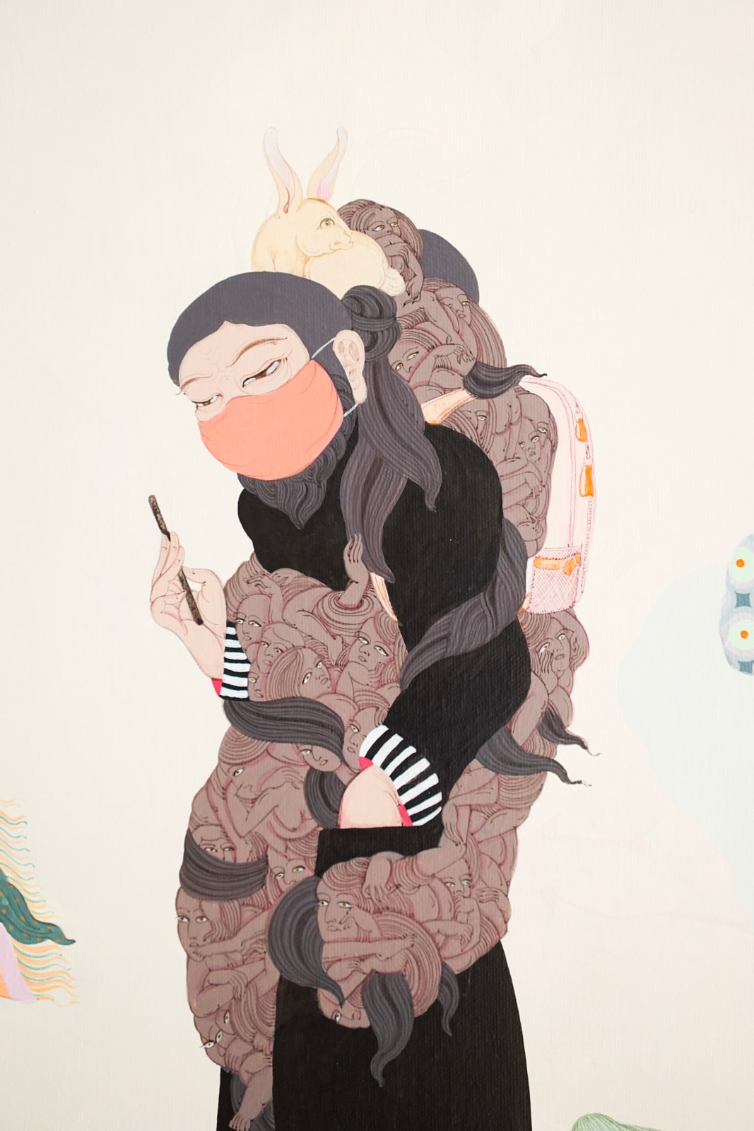 Uuriintuya Dagvasambuu (Mongolia), Pandemic Diptych, 2021