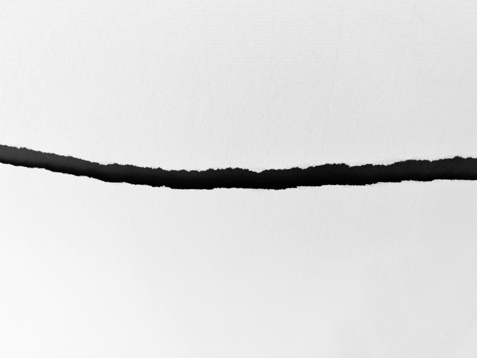 Bilgé (Turkey/US), Horizontal Line Life Span (torn), 1975