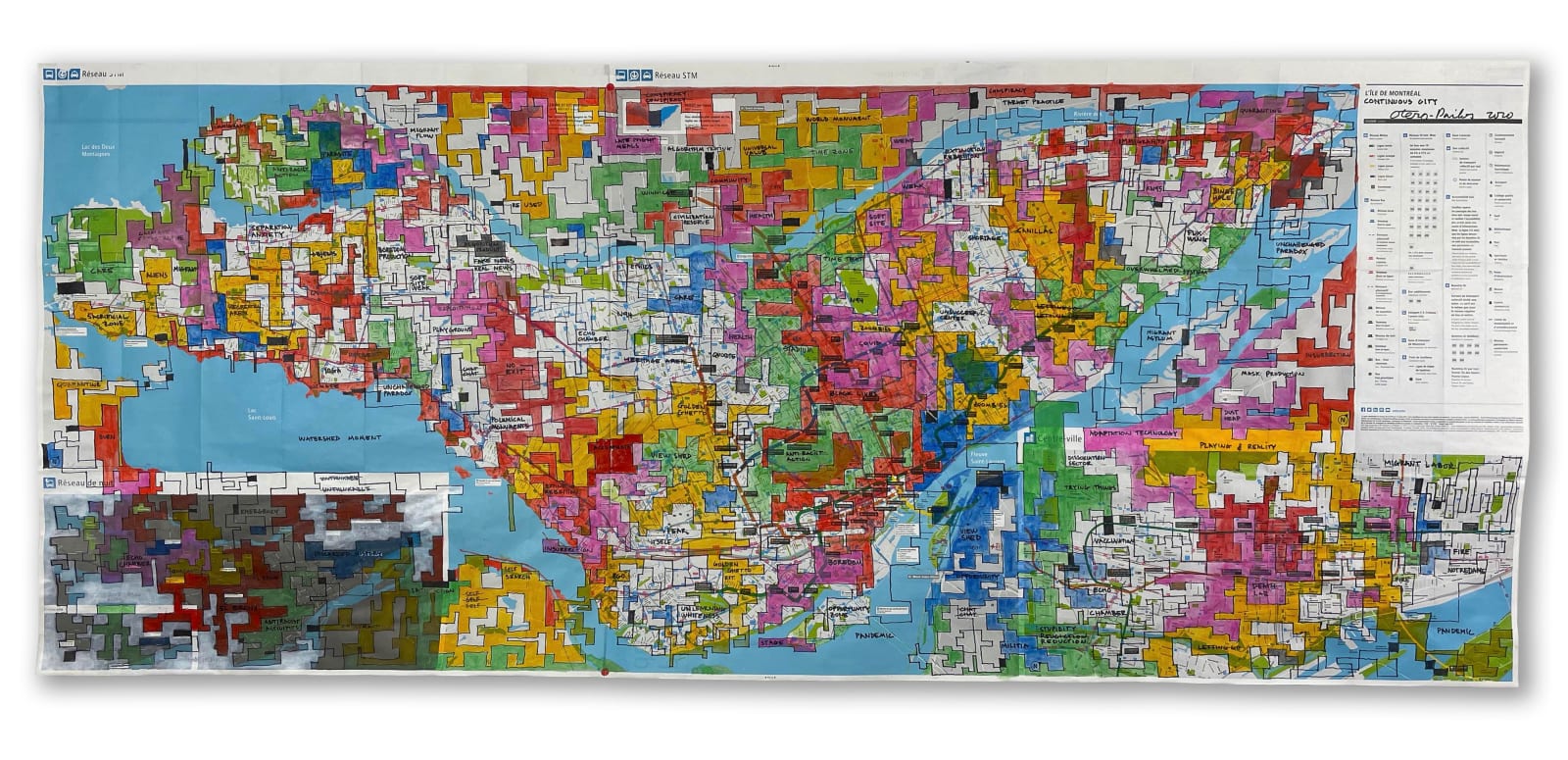 Jorge Otero-Pailos (Spain/US), Continuous City - Montreal, 2020