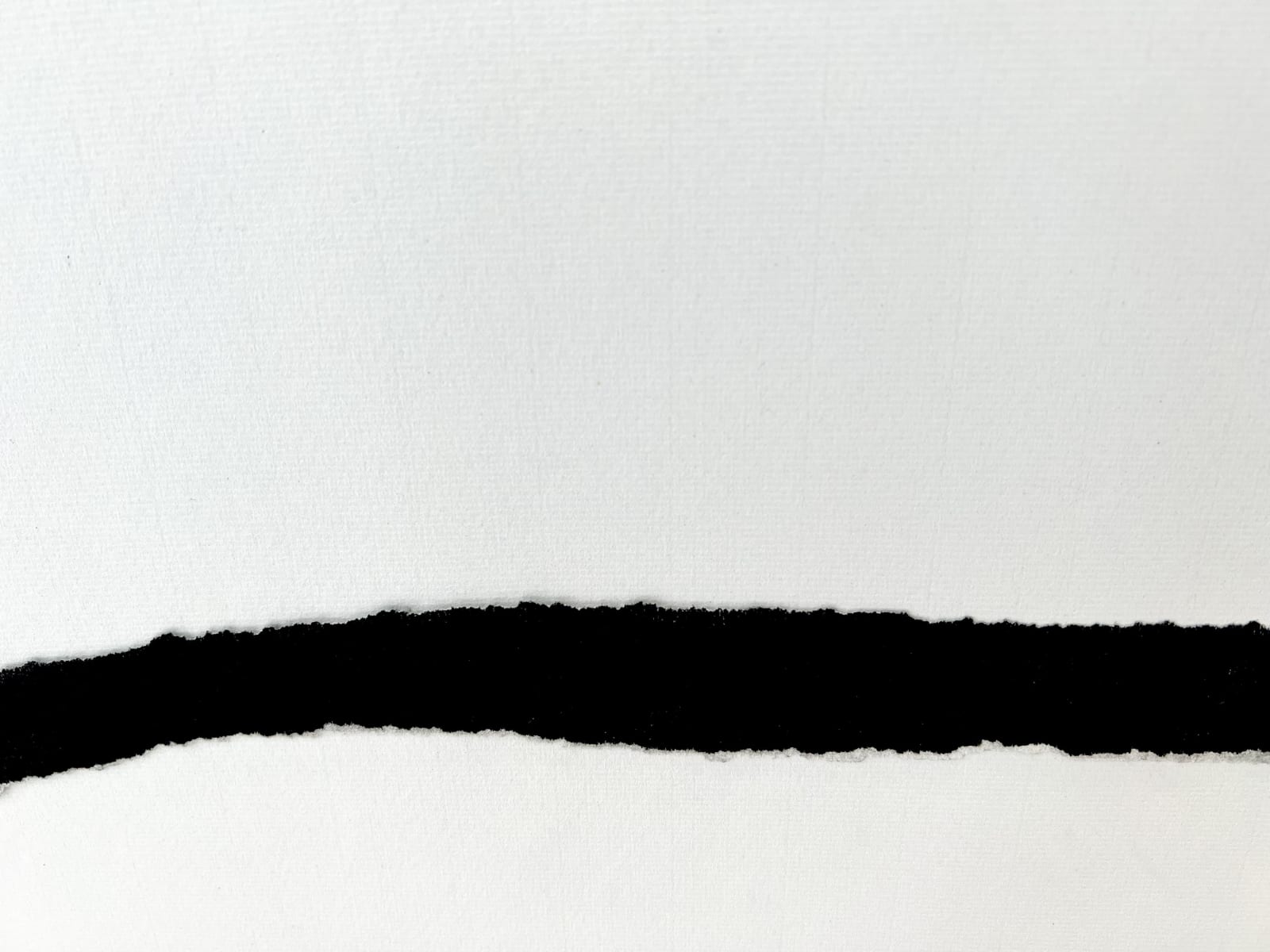 Bilgé (Turkey/US), Horizontal Line Life Span (torn), 1975