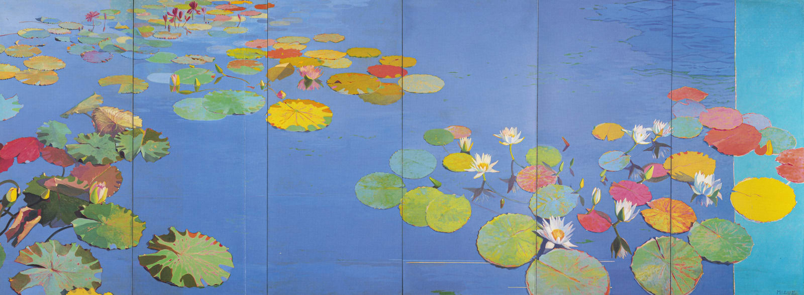 Mizue Sawano (Japan), Water Lilies, 1976