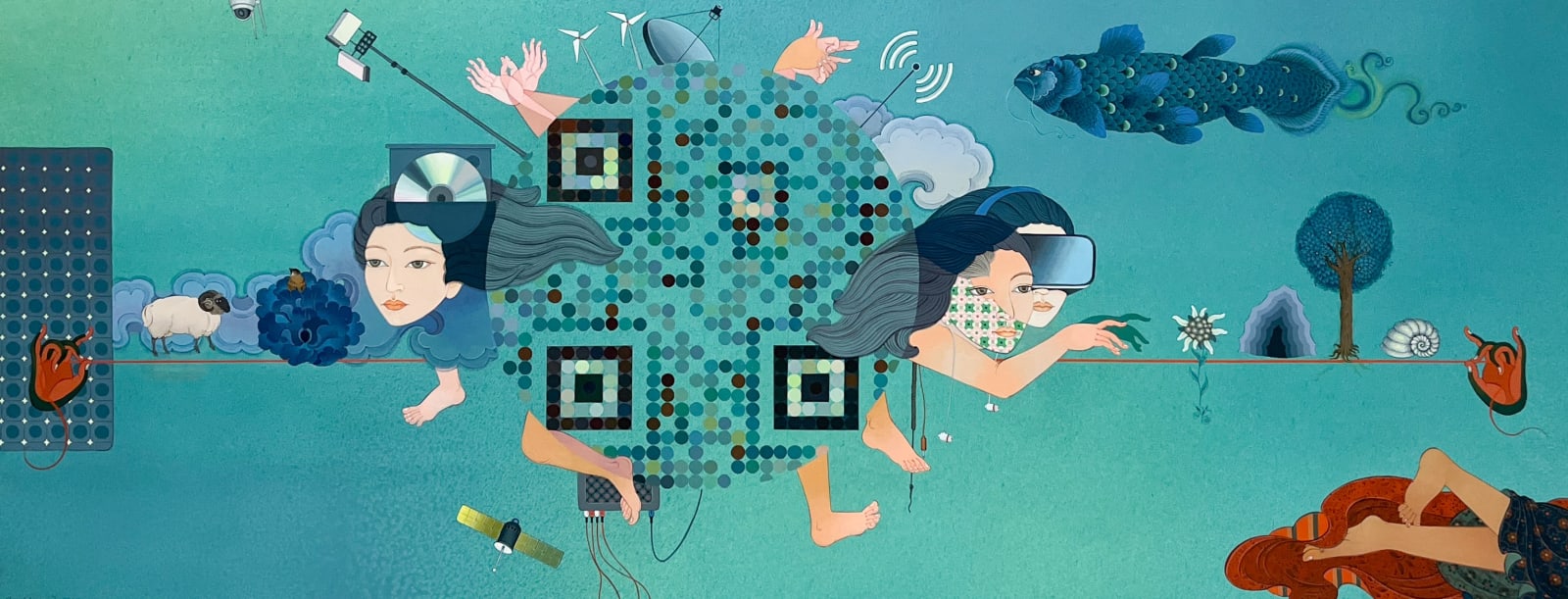 Uuriintuya Dagvasambuu (Mongolia), Woman in Ulaanbaatar: Synesthetic Experience, 2025