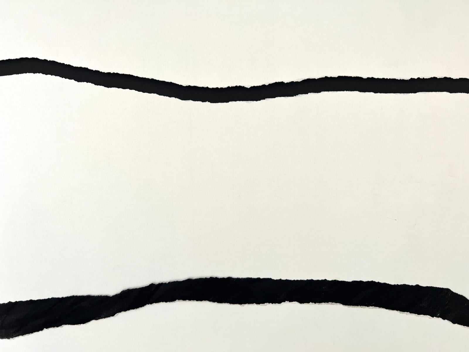 Bilgé (Turkey/US), Horizontal Line Life Span (torn), 1975