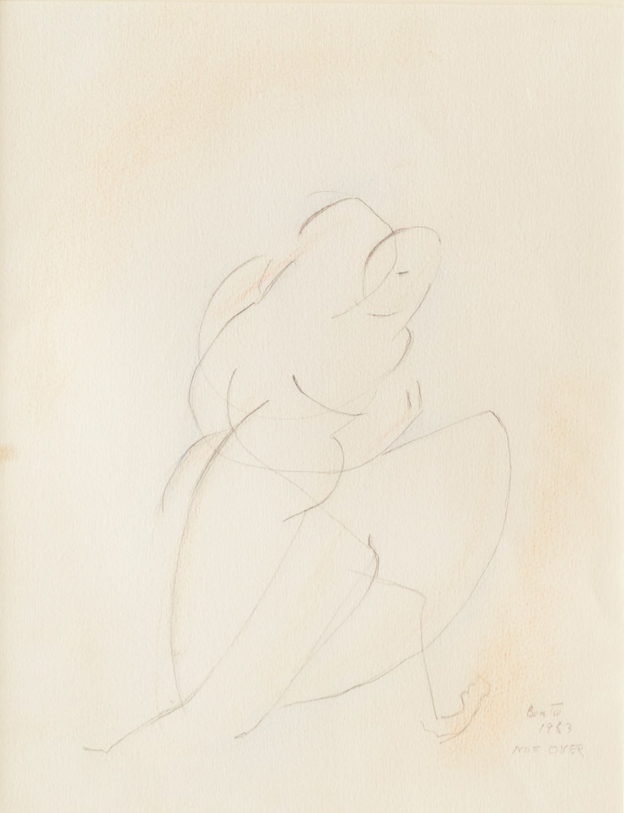 Beatrice Wood, Not Over, 1983