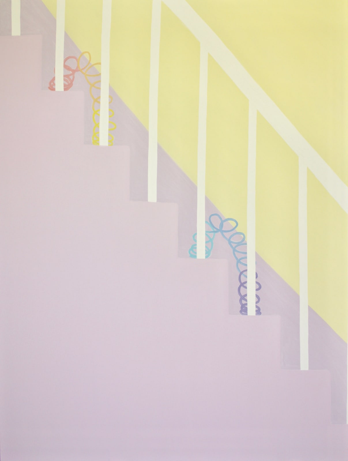 Fleur Yearsley, Halfway Down the Stairs, 2020