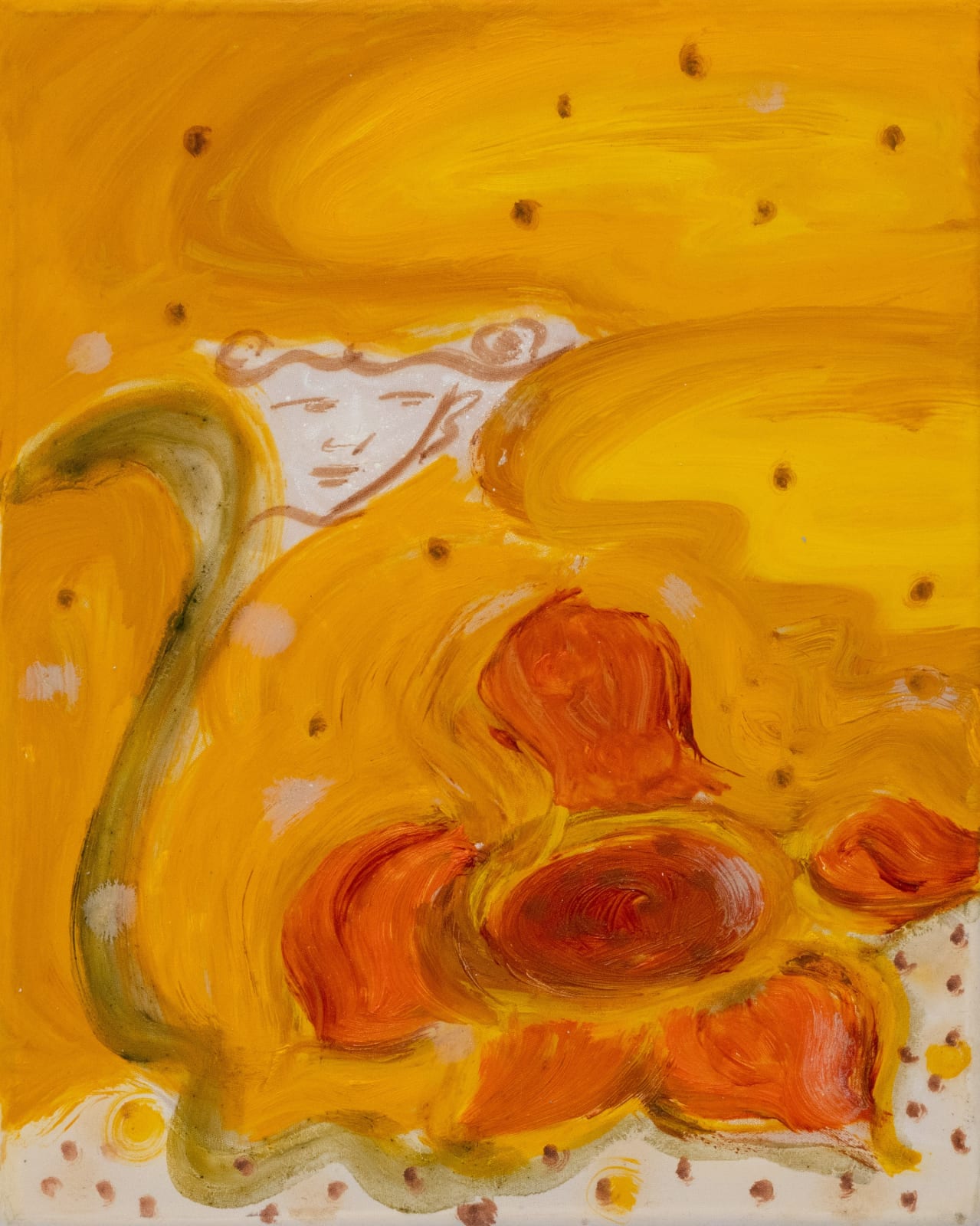 Yulia Iosilzon, Sunlight Yellow Clouds, 2022
