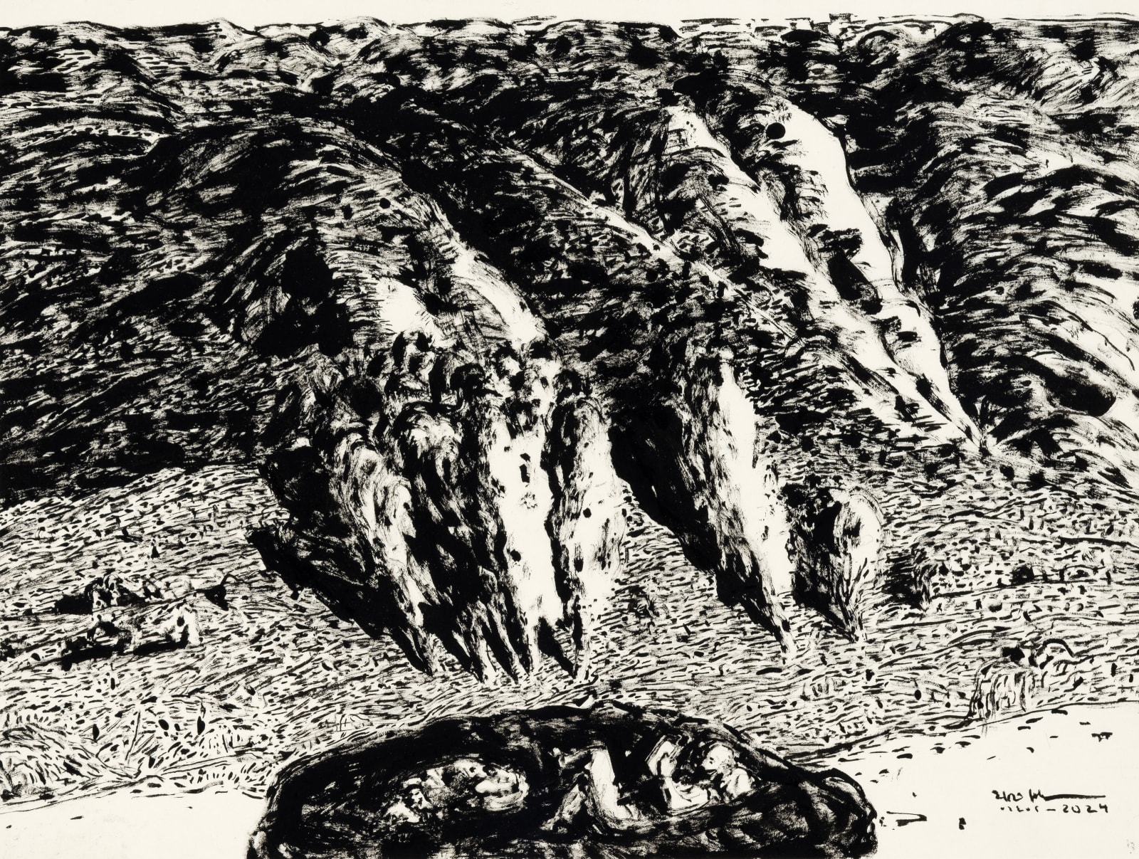 Vali Javadi Azar, Untitled, 2024