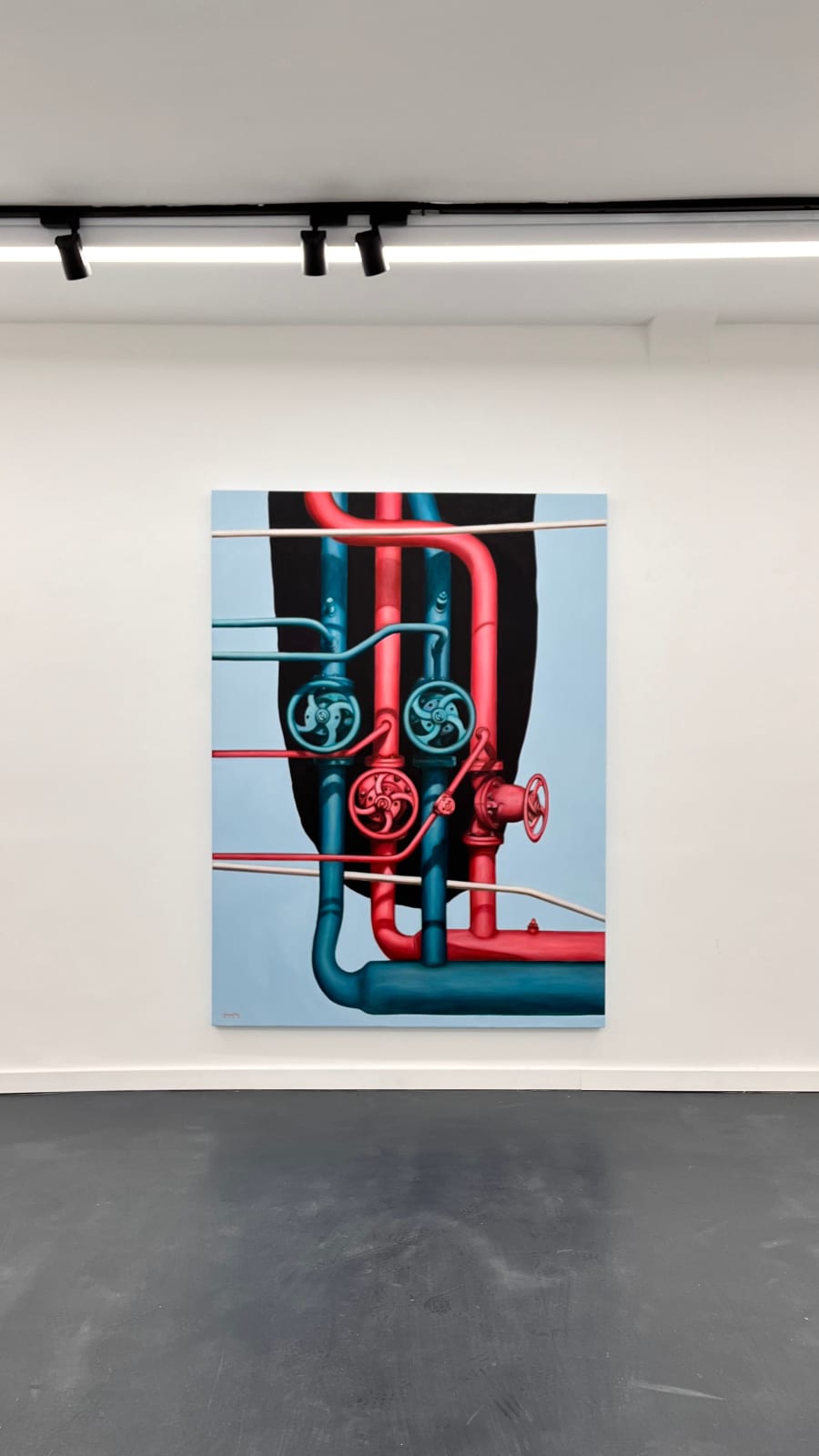 Sadegh Khalife, Black Trace 4, 2023