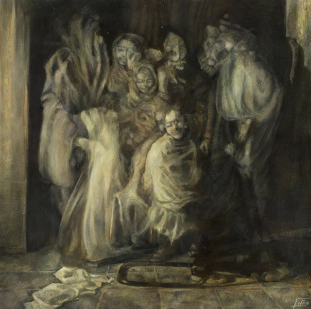 Fatemeh Shakoori, The bride and her companions, 2017