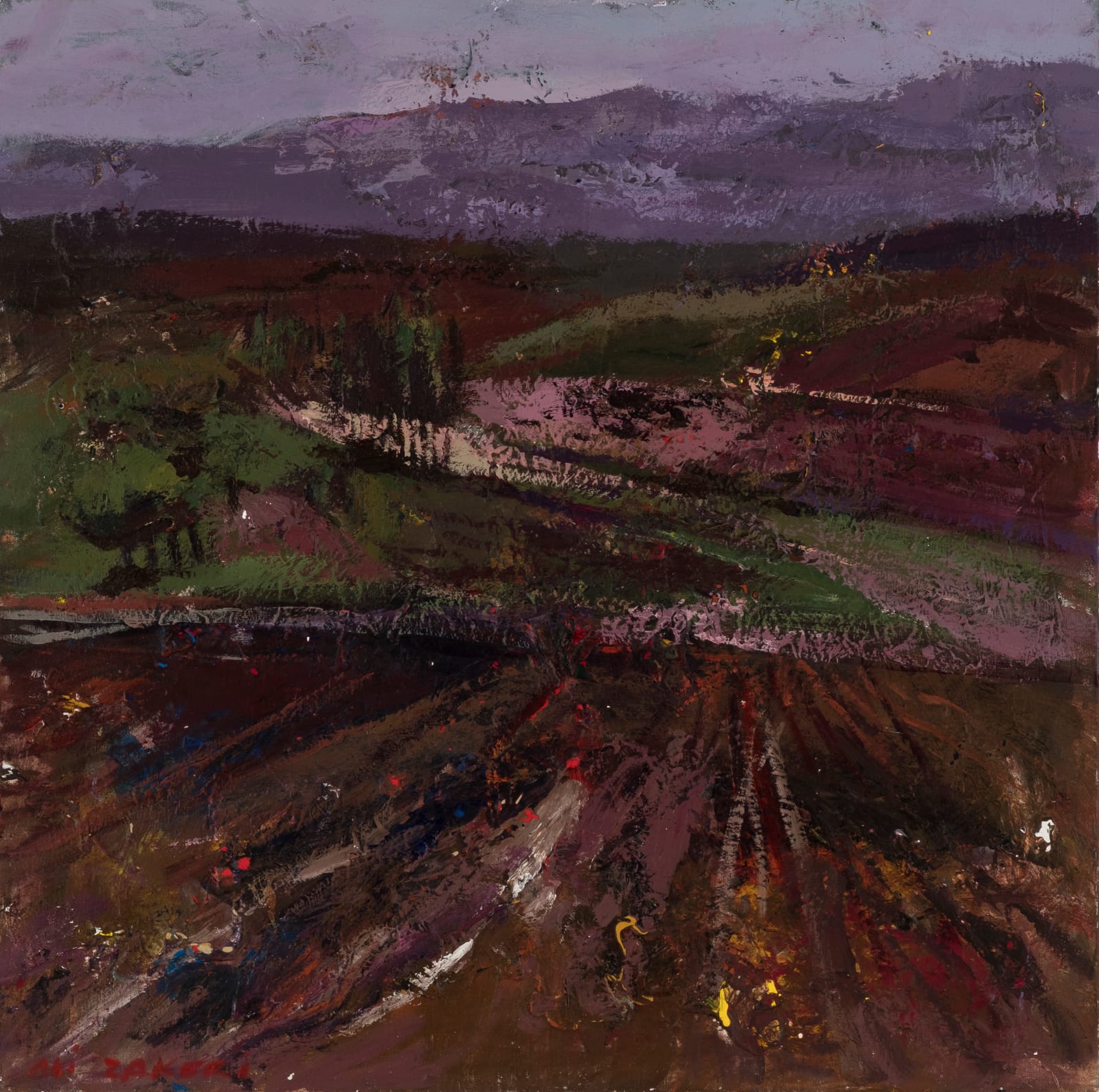 Ali Zakeri, Childhood Prairies 52, 2015