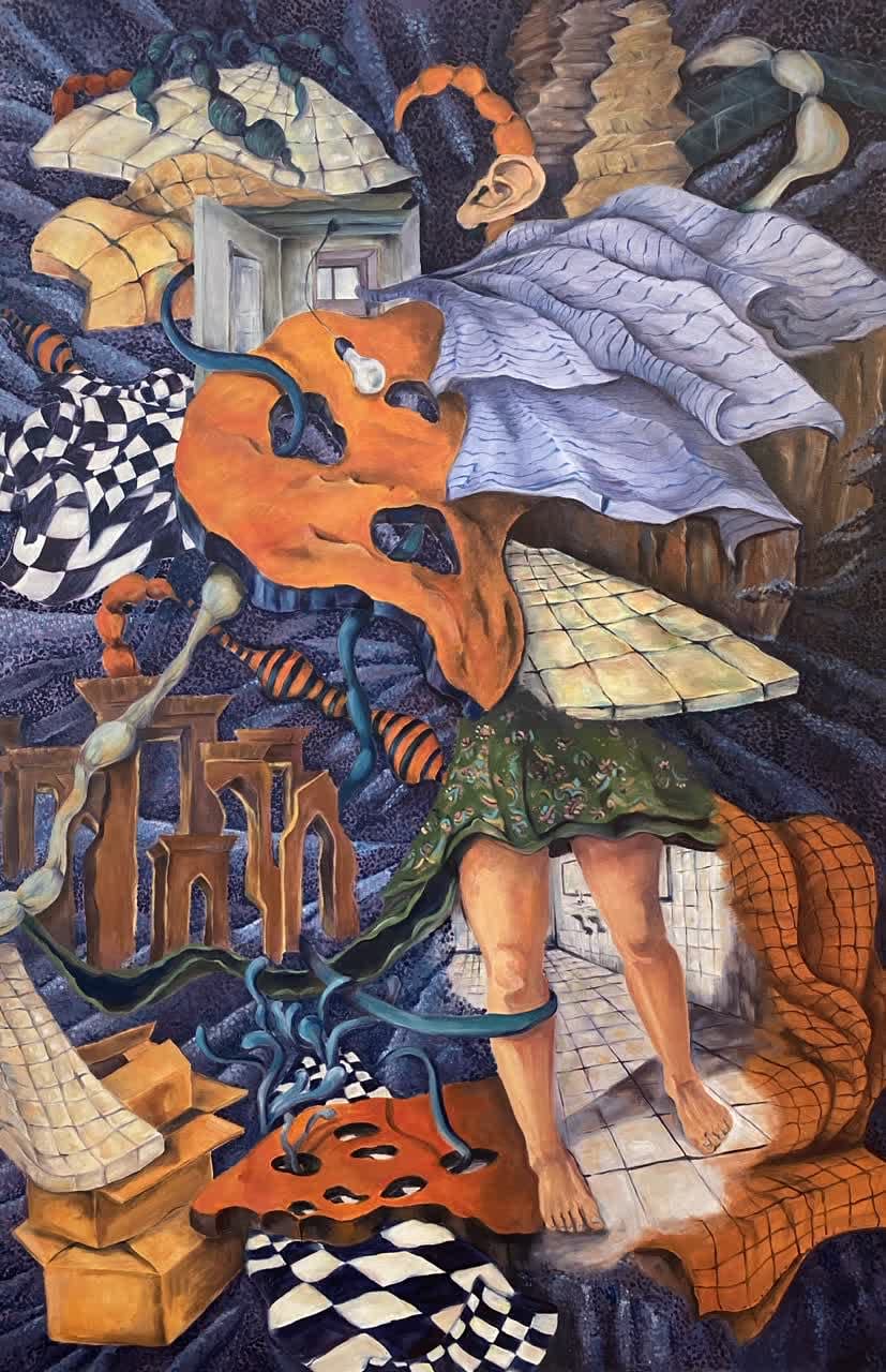 Hadiseh Emami, Words Corridor, 2022