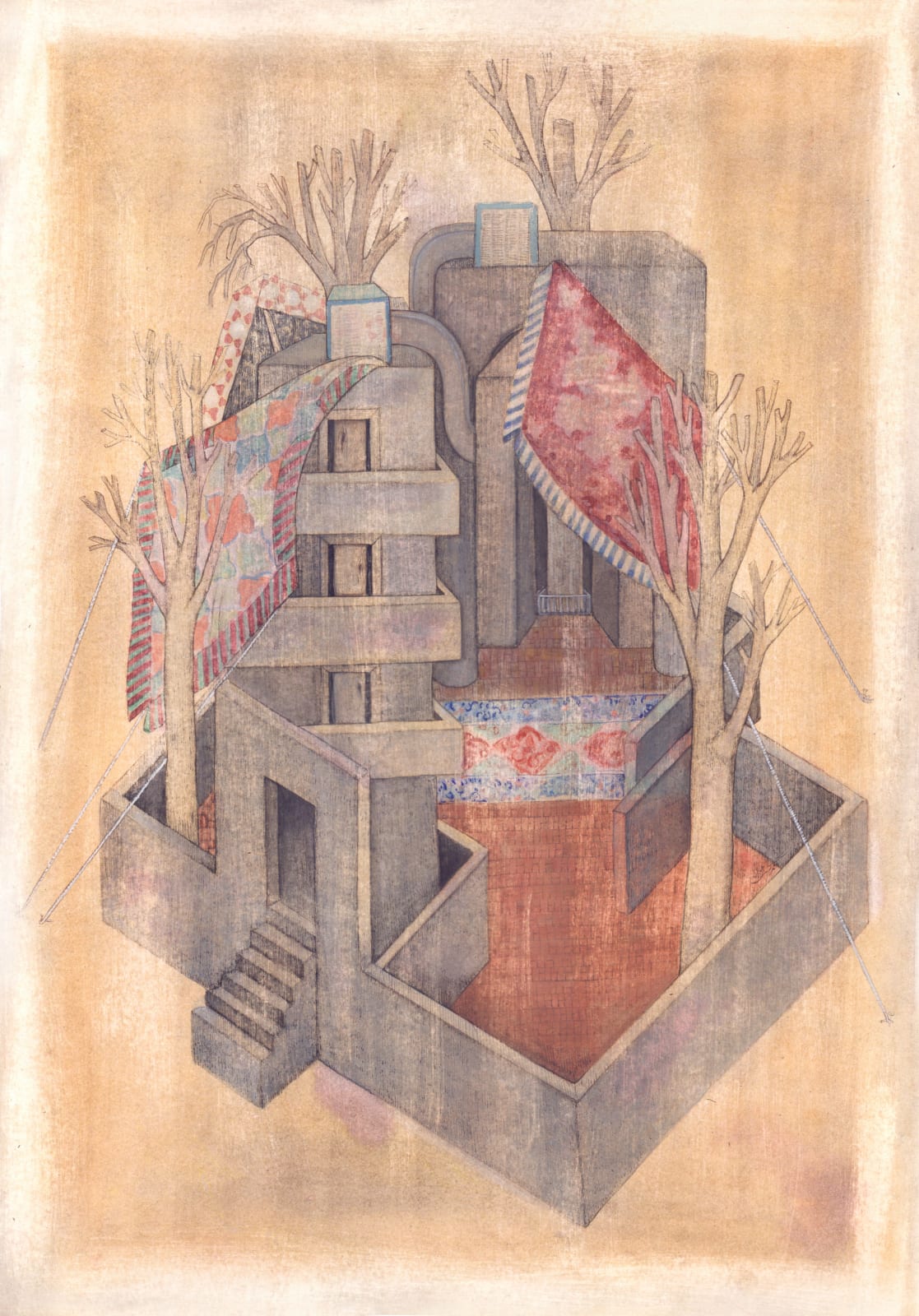 Narges Fadakar, Calm, 2023