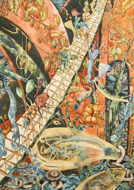 Shima Faridani, Metamorphosis bridge, 2021