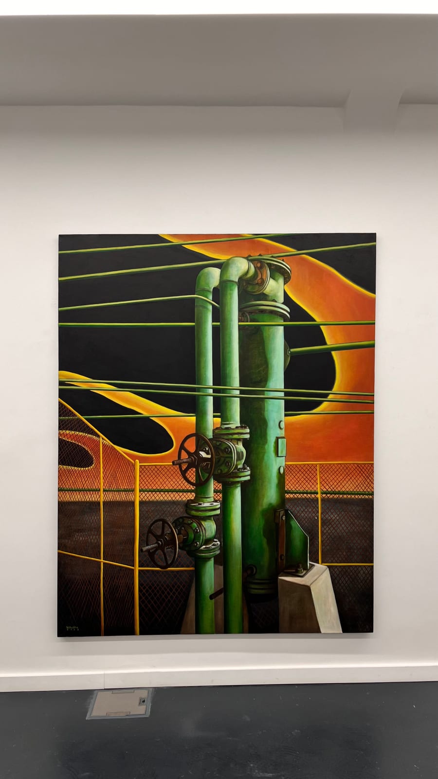 Sadegh Khalife, Black Trace 1, 2023