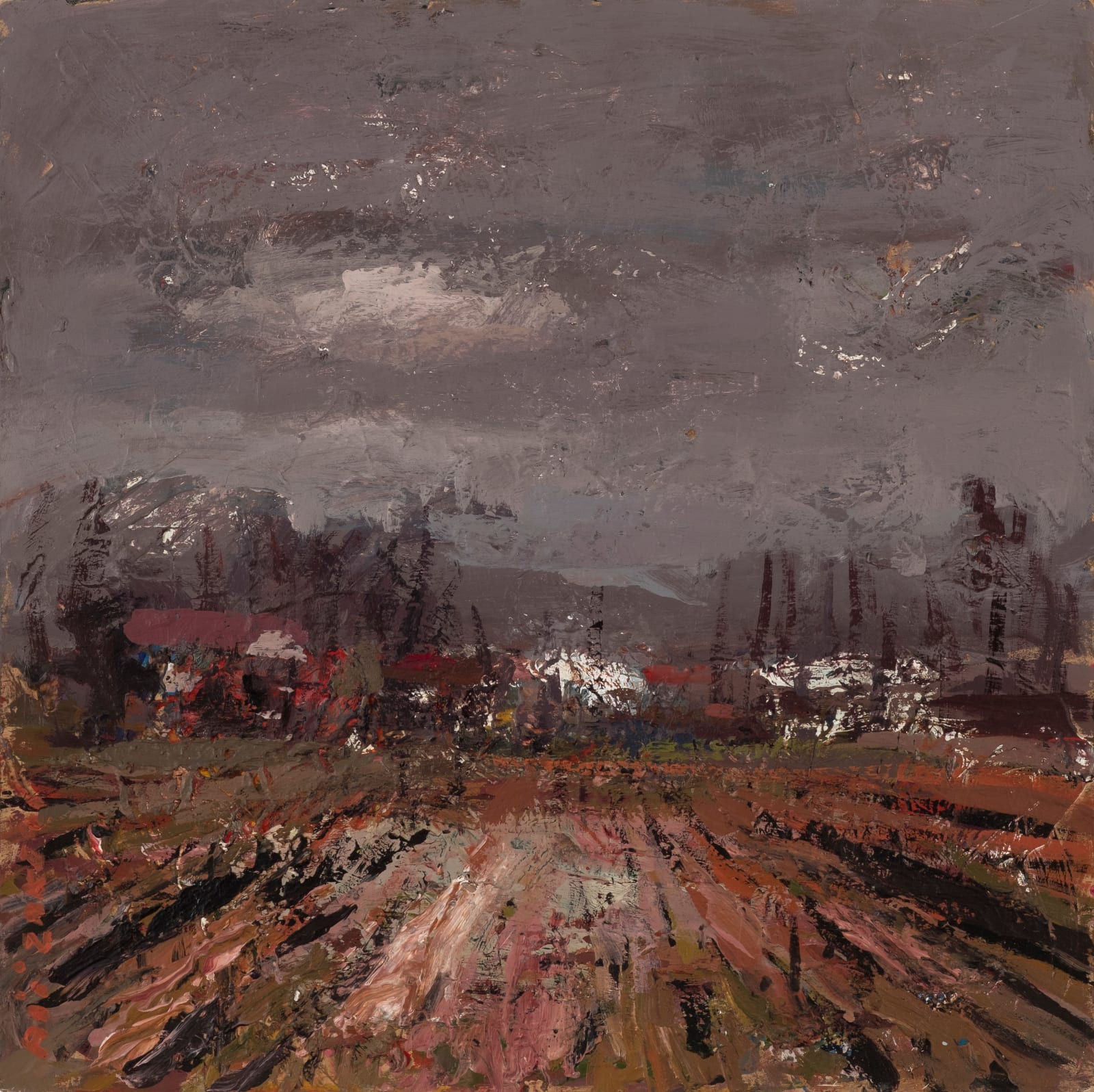 Ali Zakeri, Childhood Prairies 36, 2017