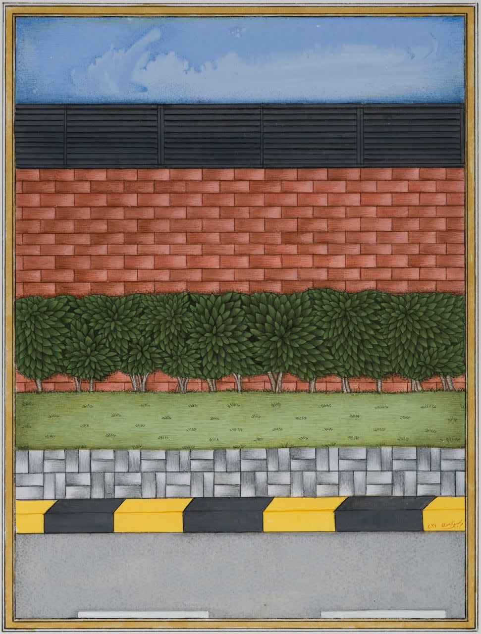Maryam Baniasadi, Pavement and Plants, 2021