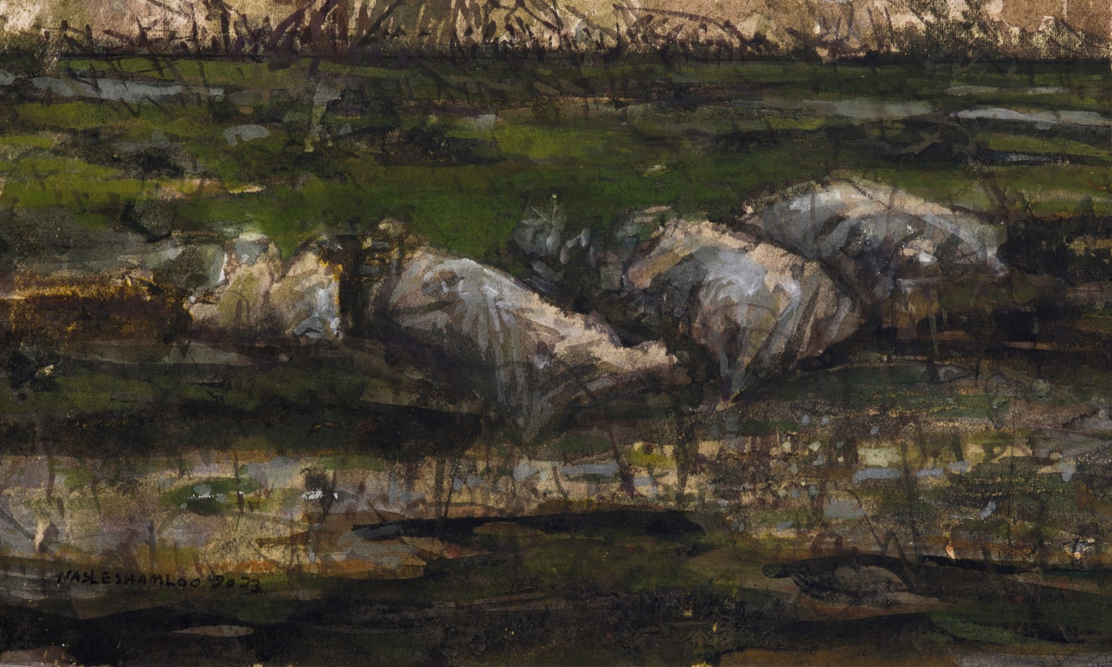 Abbas Nasle Shamloo, Enclosure 9, 2023