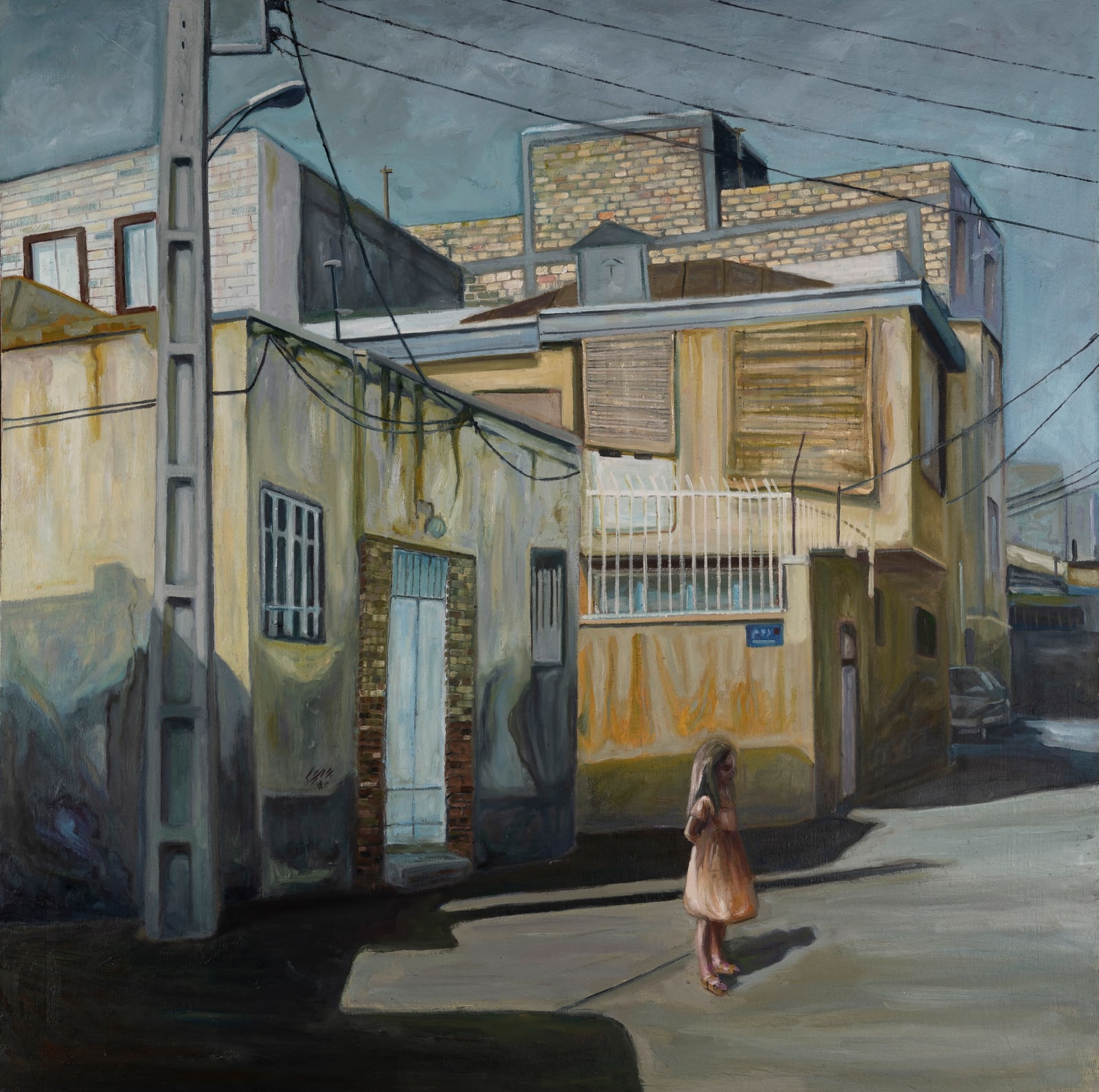 Mehdi Chitsazha, Blue Noon 3, 2022