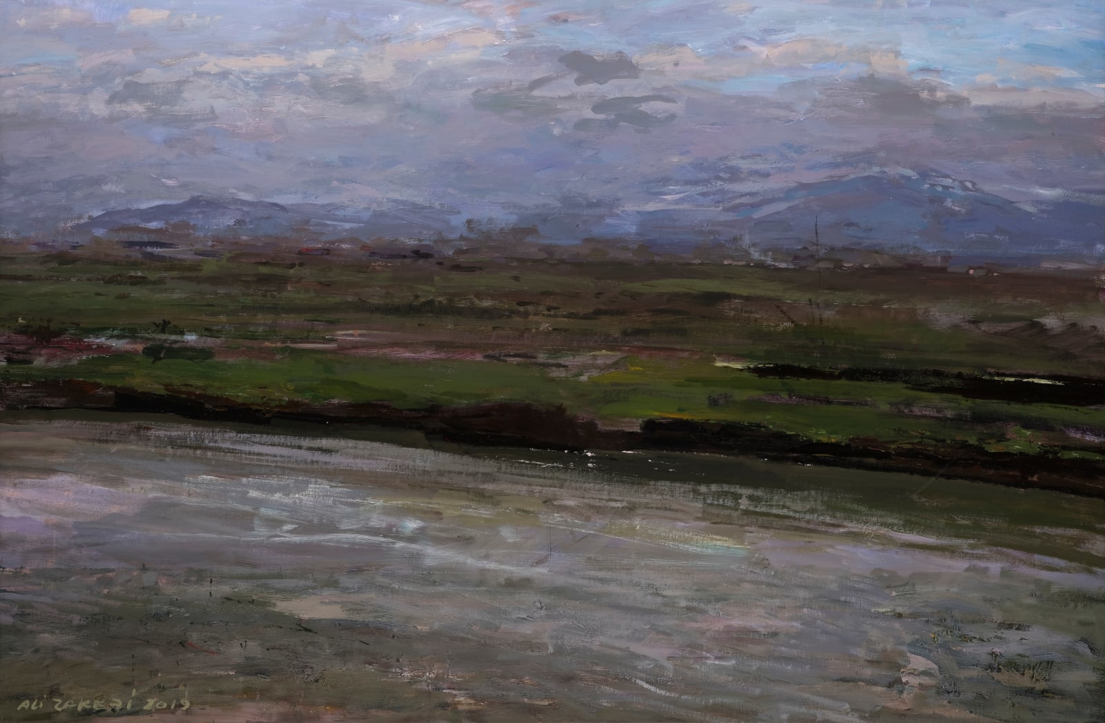 Ali Zakeri, Childhood Prairies 7, 2019