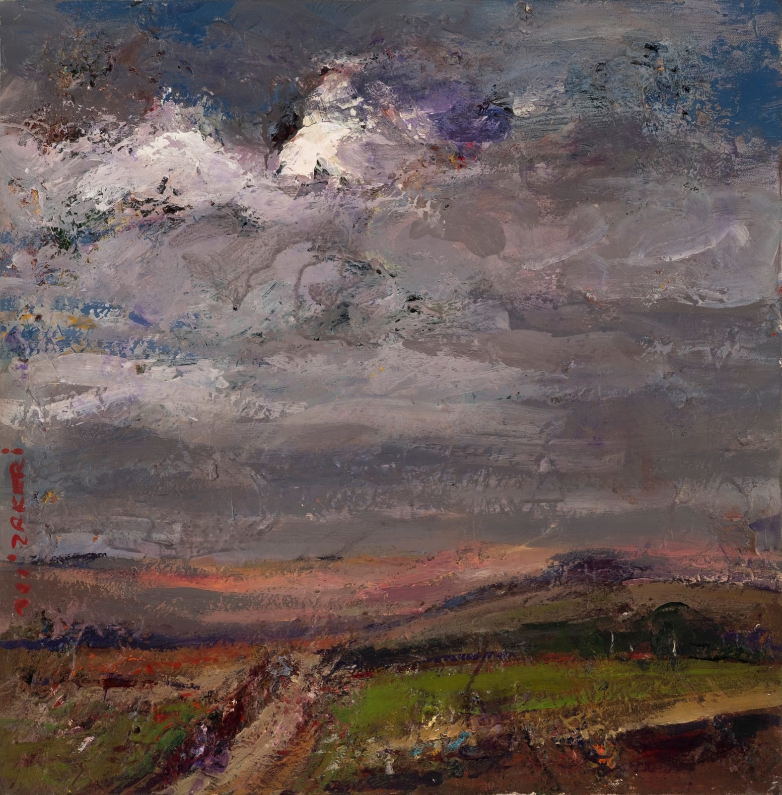 Ali Zakeri, Childhood Prairies 47, 2017