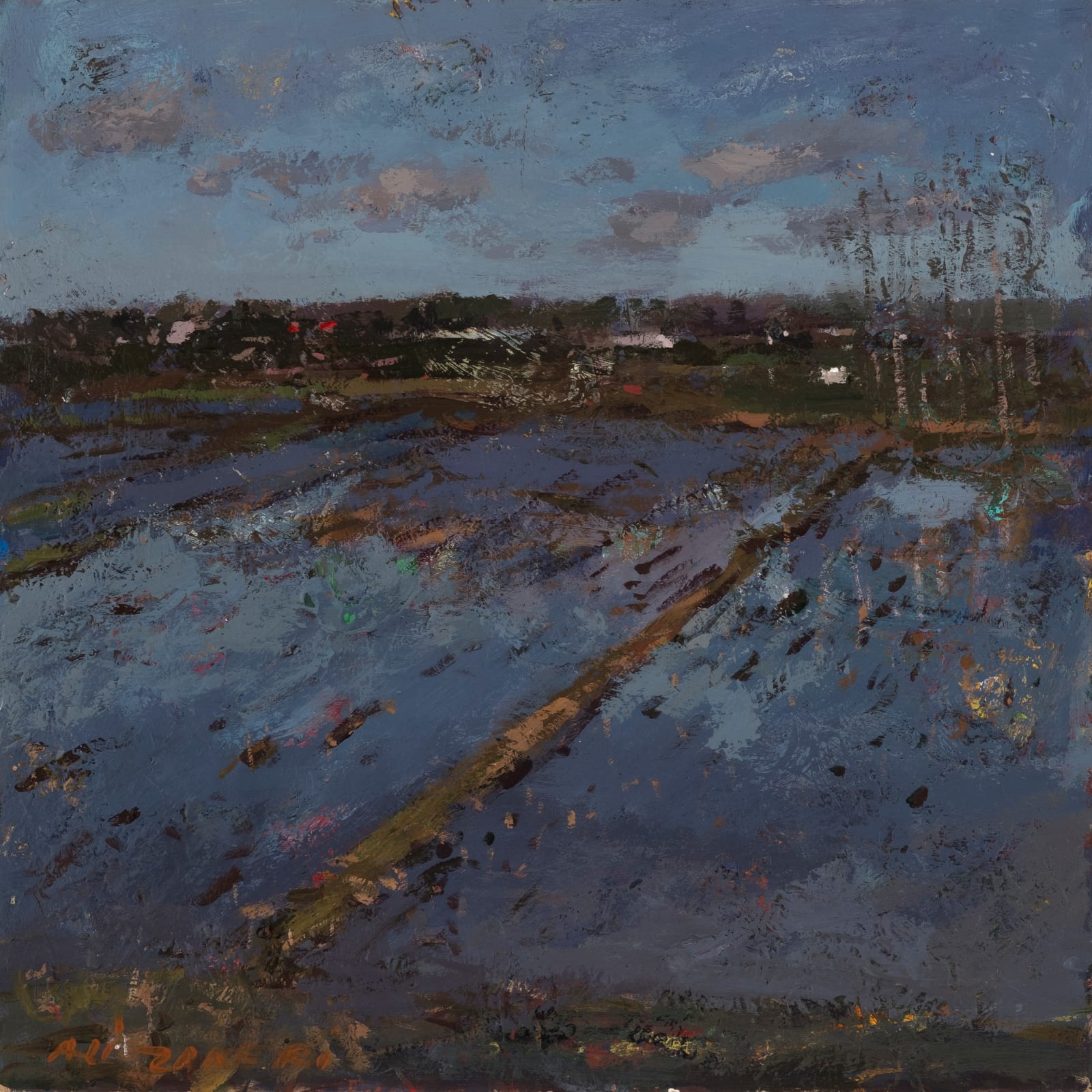 Ali Zakeri, Childhood Prairies 34, 2017