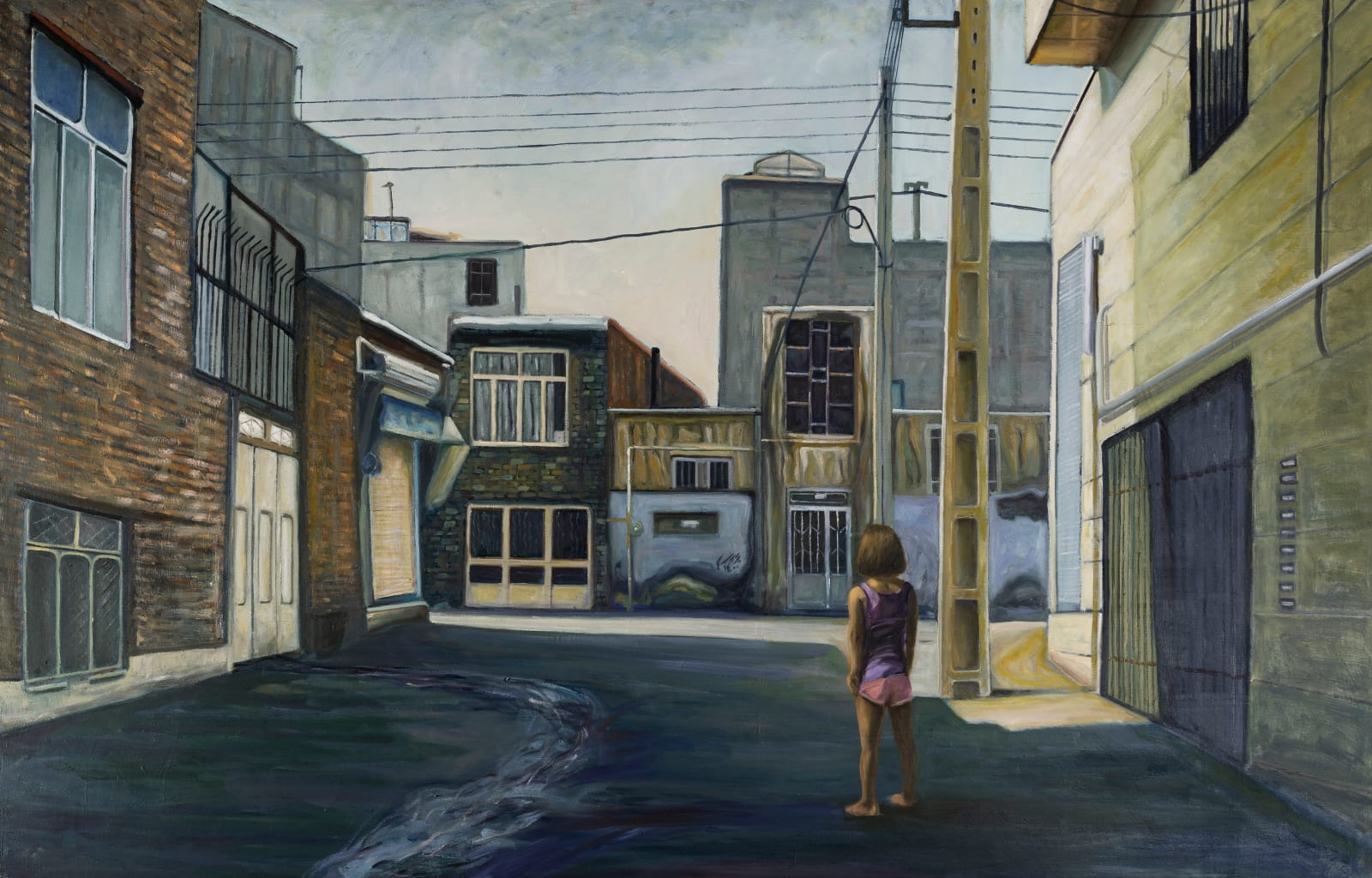 Mehdi Chitsazha, Blue Noon 5, 2022