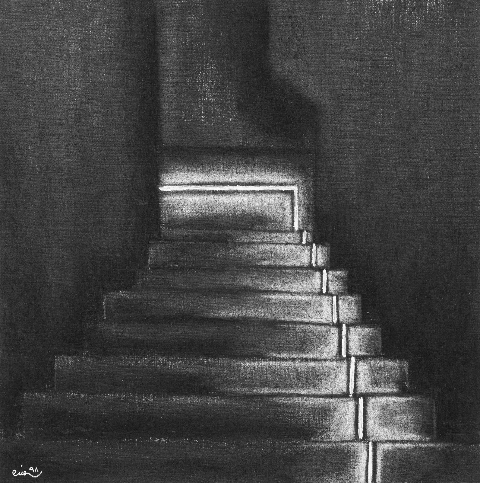 Sadaf Seyed, Titanium white 4, 2020