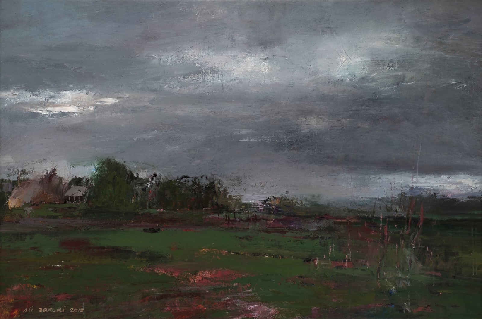 Ali Zakeri, Childhood Prairies 5, 2019