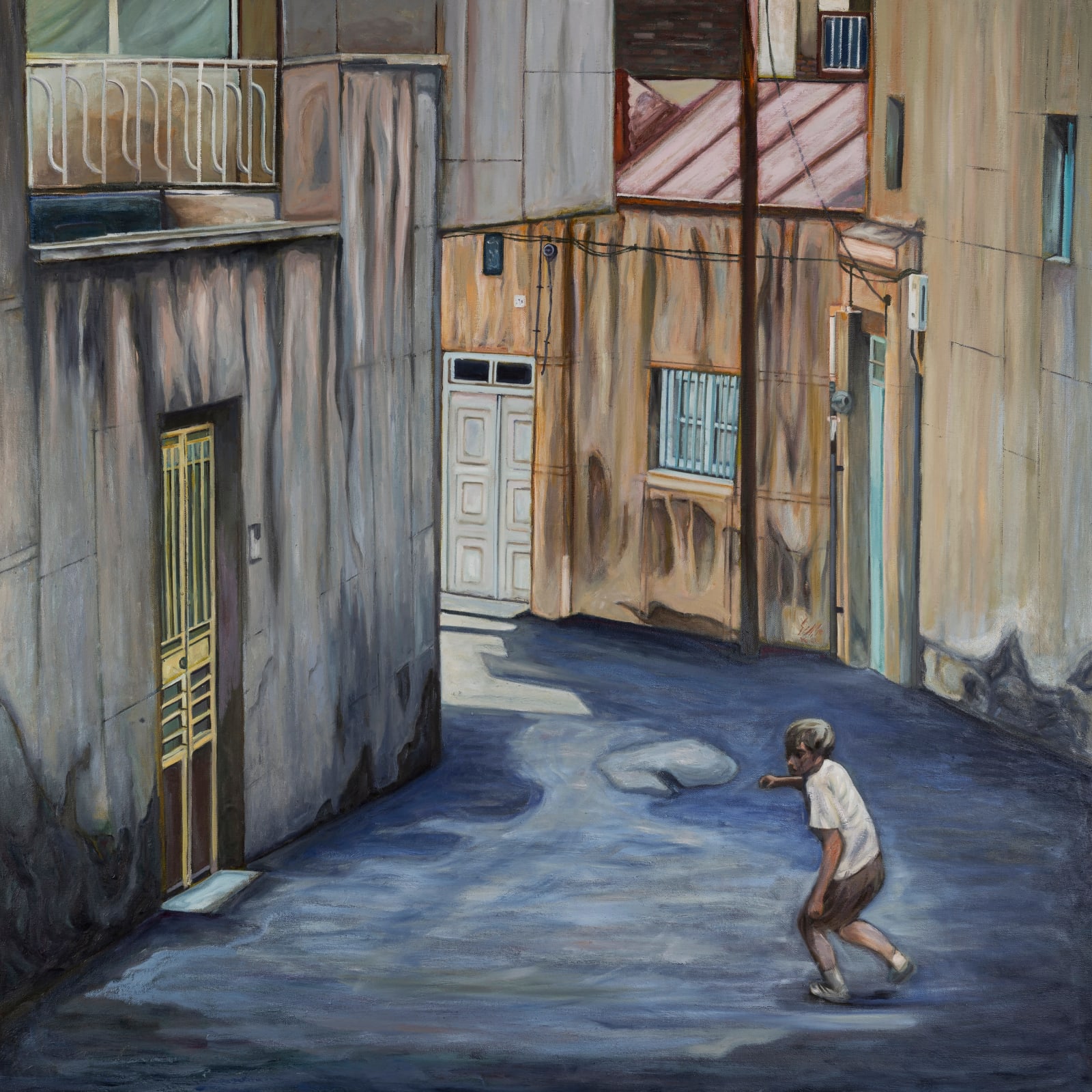 Mehdi Chitsazha, Blue Noon 7, 2022