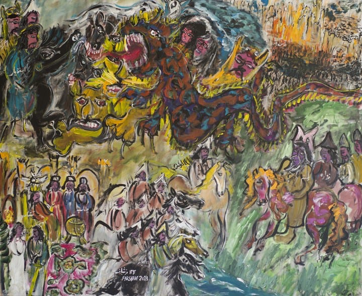 Jabbar Farshbaf, Haft khan-e Esfandiar, 2013