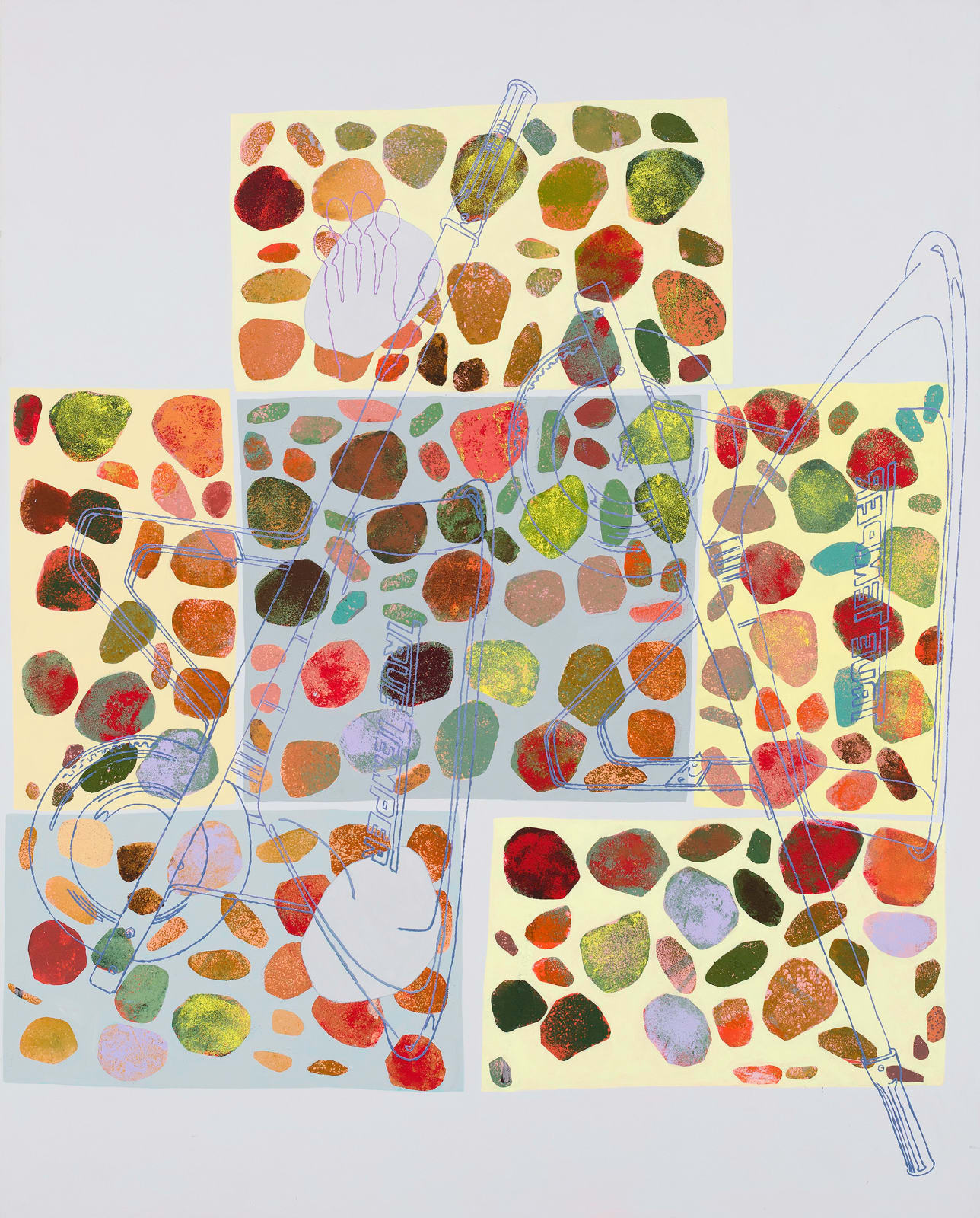 Nadine Christensen, Holes, Walls, Patches, a Hand, Teaspoons and Two Wheelbarrows, 2018–23